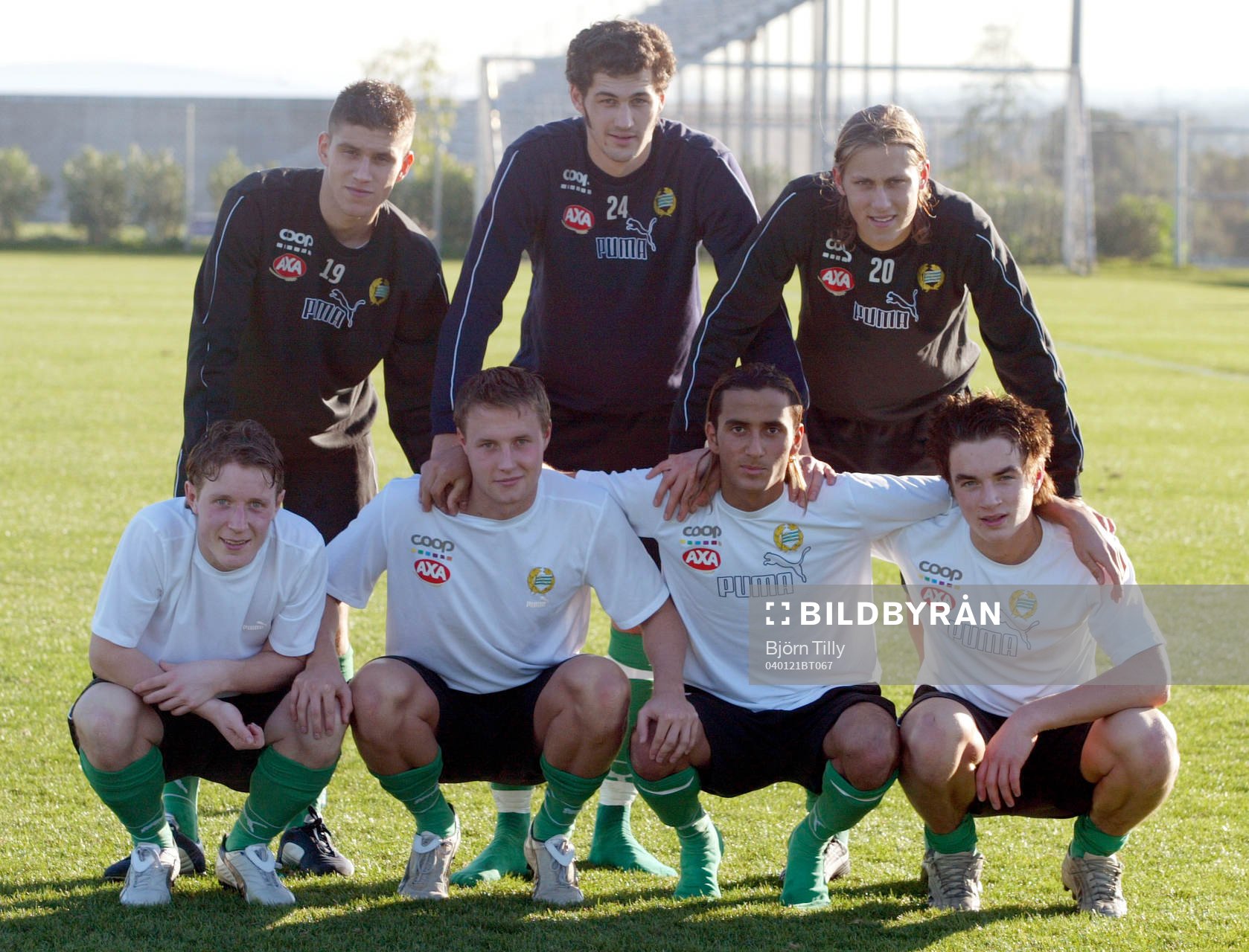 Hammarbys U 21 spelare ÖrFv: Nadir Benchenaa, målvakt och