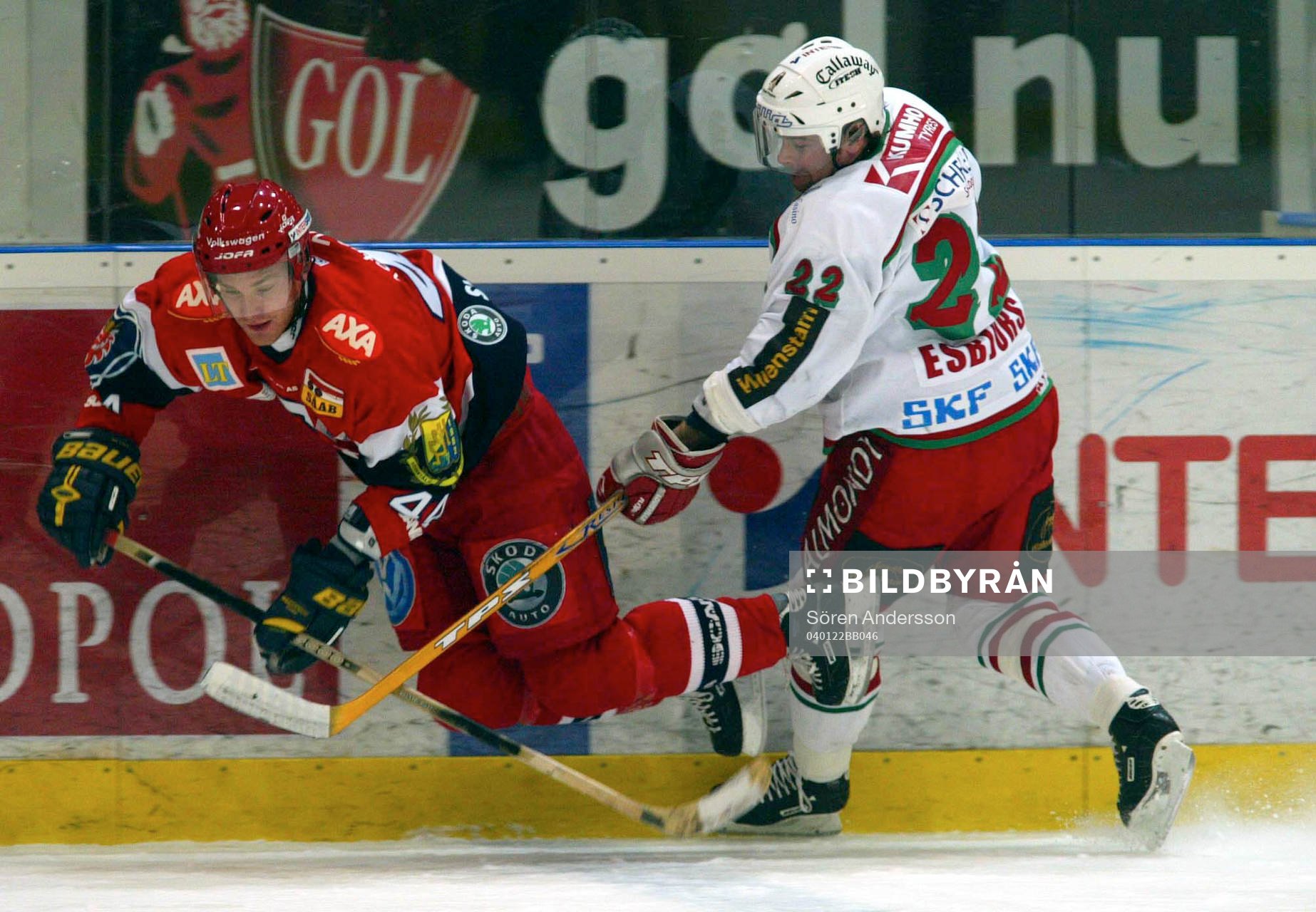 Timmy Pettersson, Södertälje och Jonas Esbjörs, Frölunda