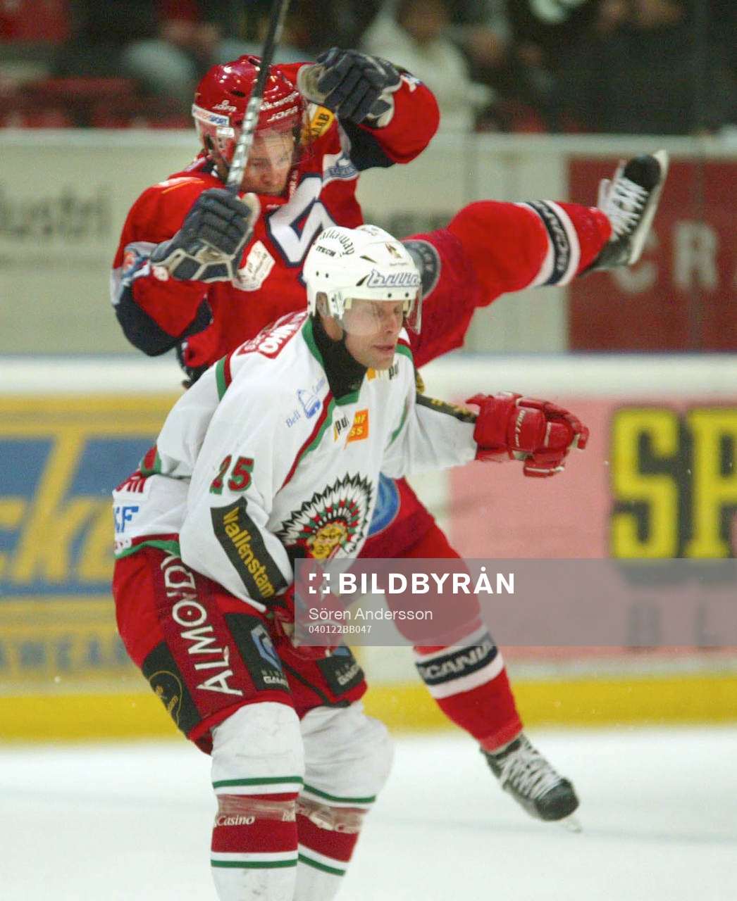 Oscar Ackeström, Frölunda och Robert Carlsson,