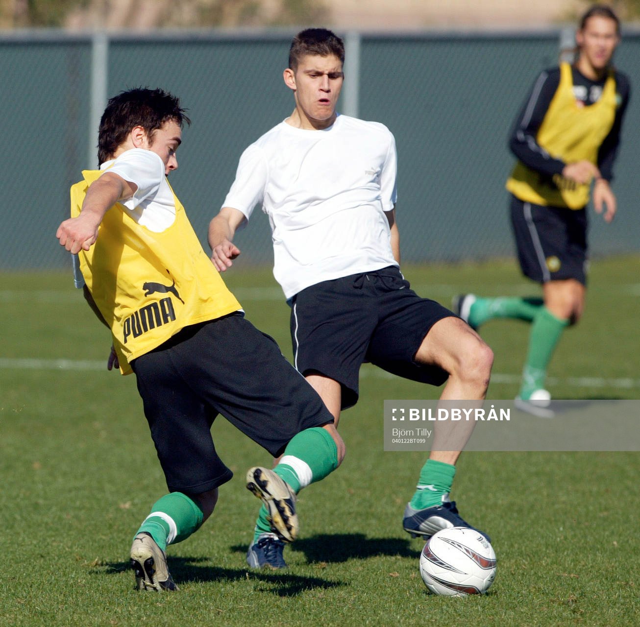 Petter Andersson och Nadir Benchenaa, Hammarby
