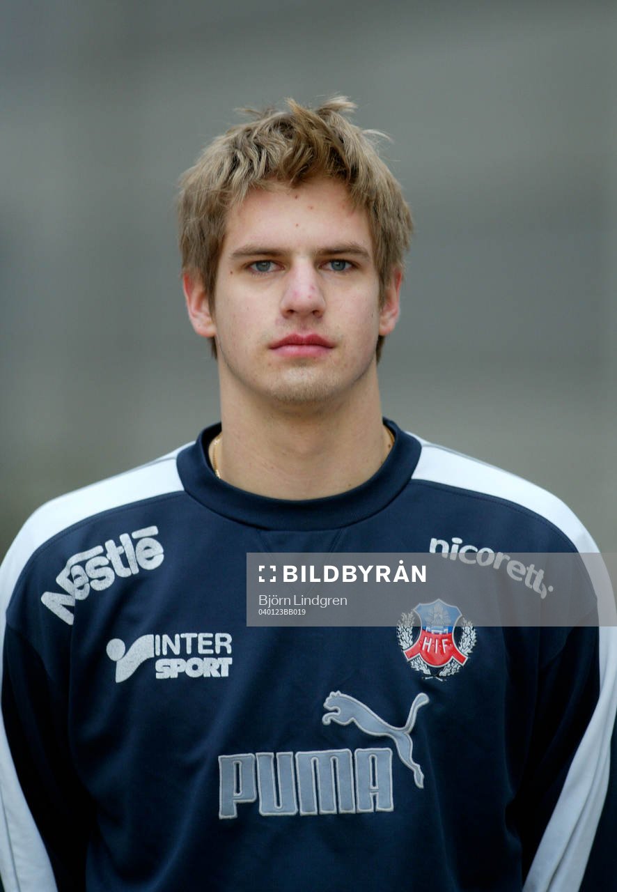 Fotboll, Oscar Berglund, Helsingborg. Porträtt