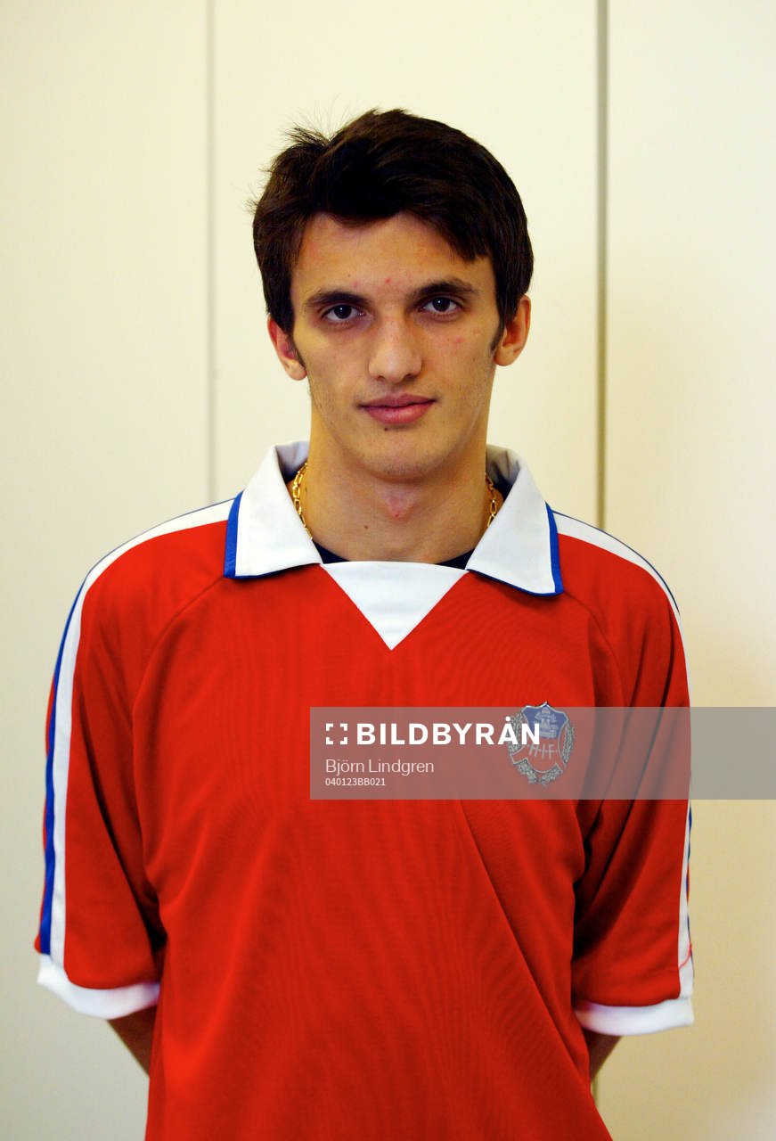 Fotboll, Fahrudin Karisik, Helsingborg. Porträtt