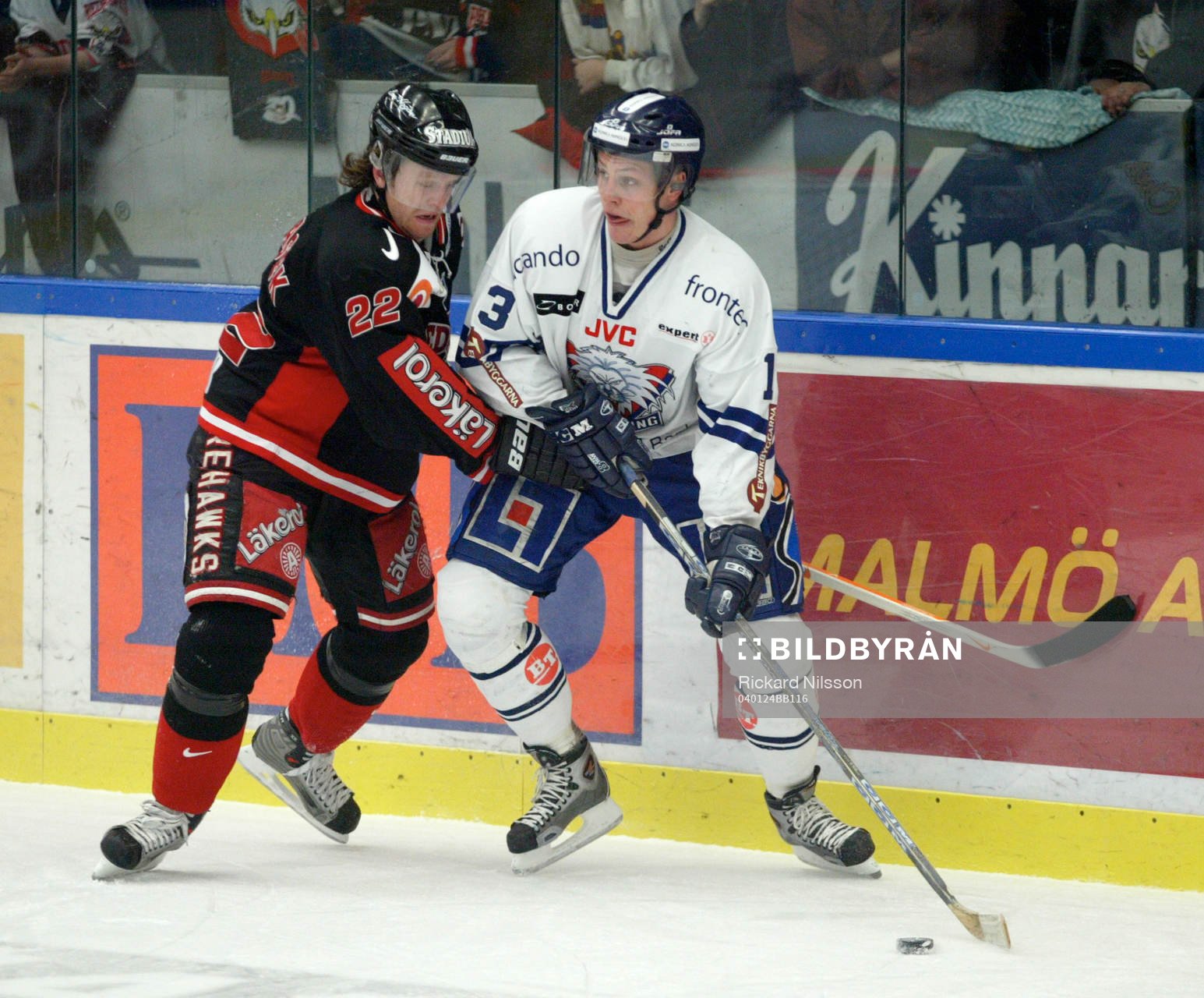 David Petrasek, Malmö och Johan Bülow, Linköping