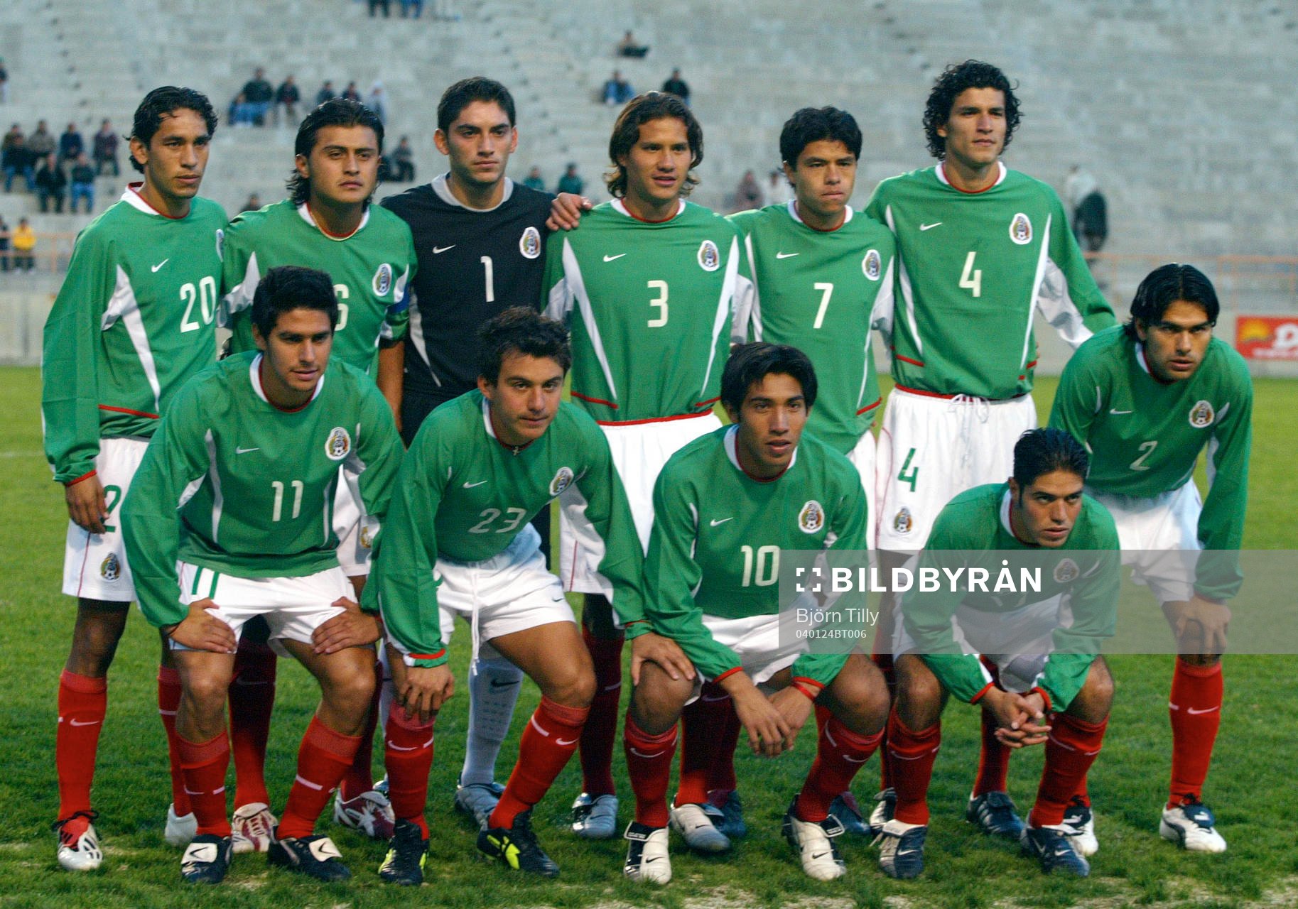 Mexicos startelva. Lagbild