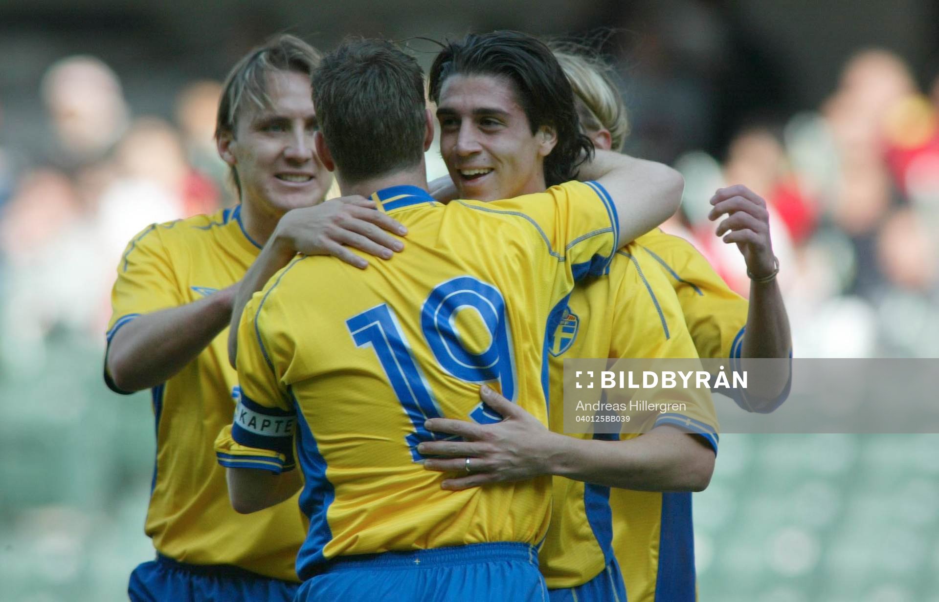  HK League - Sverige: 0-1 till Sverige genom Babis Stefanidis. Jubel.