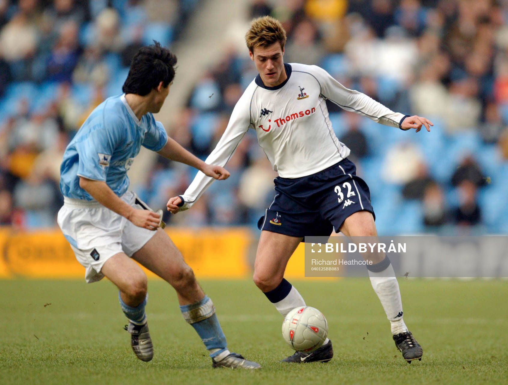  Johnnie Jackson, Tottenham och Sun Jihai, Manchester