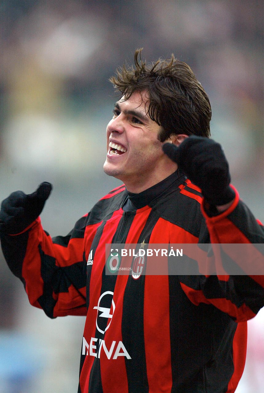  Kaka, Milan, jubel.