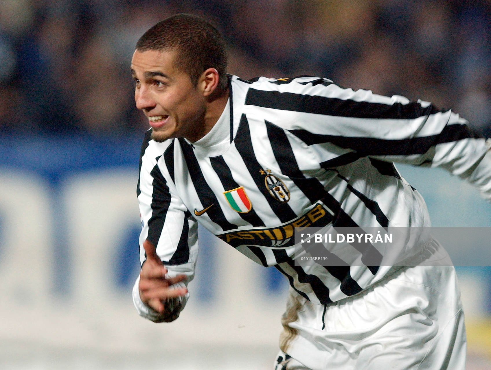 Trezeguet, Juventus, jubel