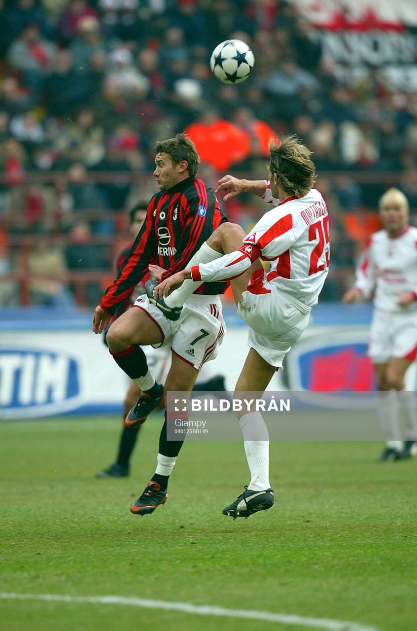 SHEVCHENKO, Milan och MALTAGLIATI, Ancona