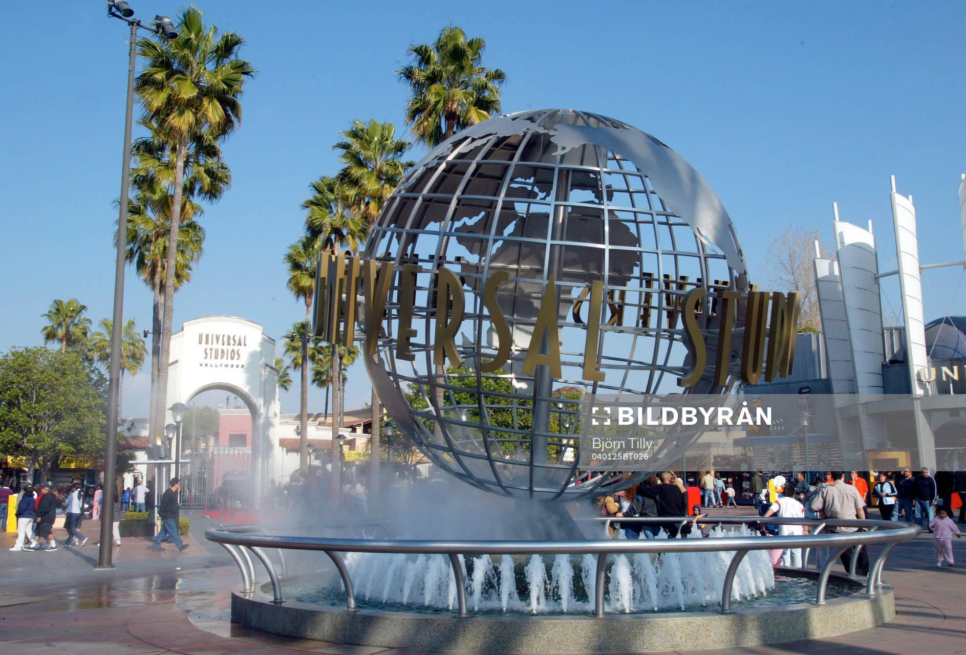 Universal Studios i Hollywood. Filmstad, turist