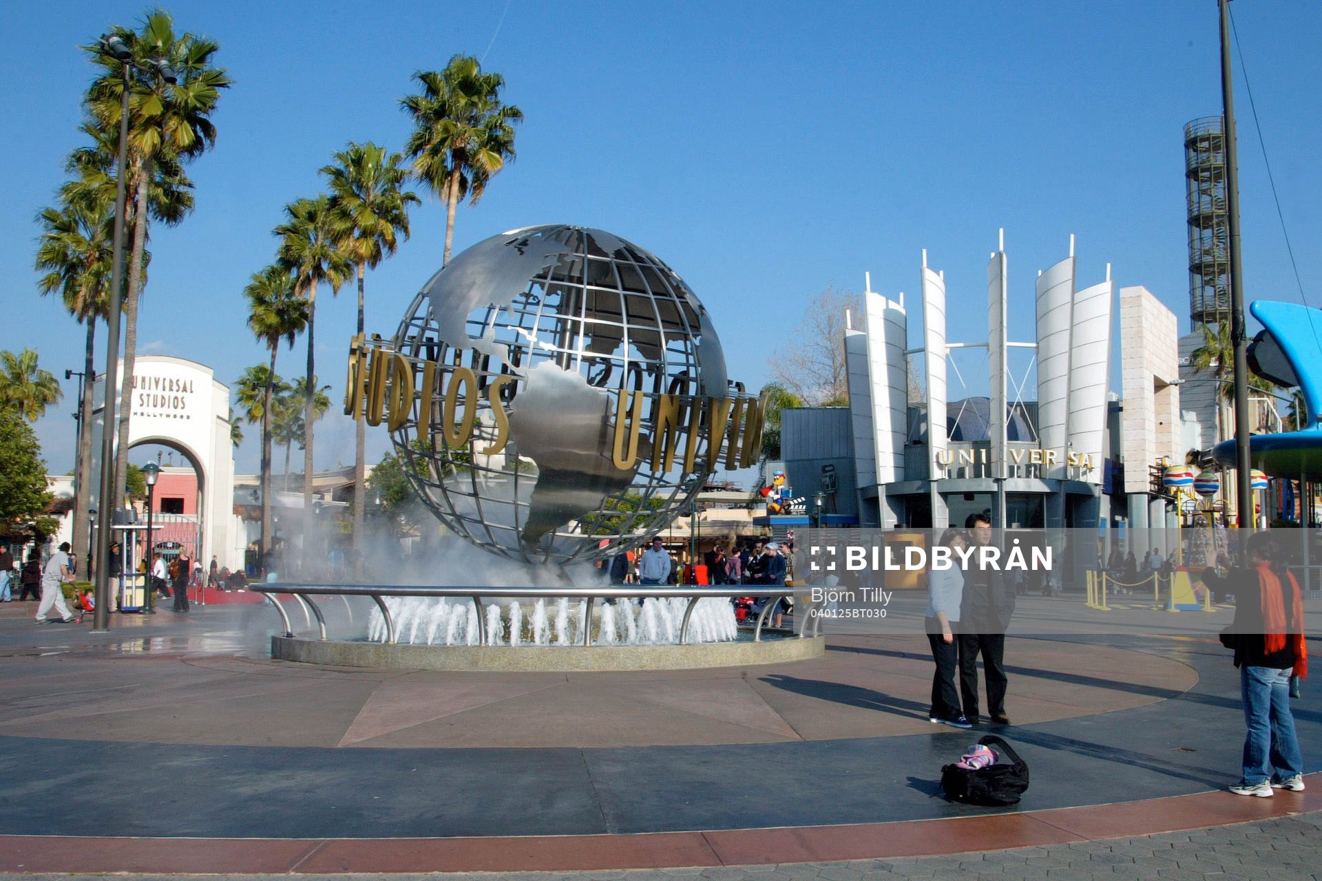 Universal Studios i Hollywood. Filmstad, turist
