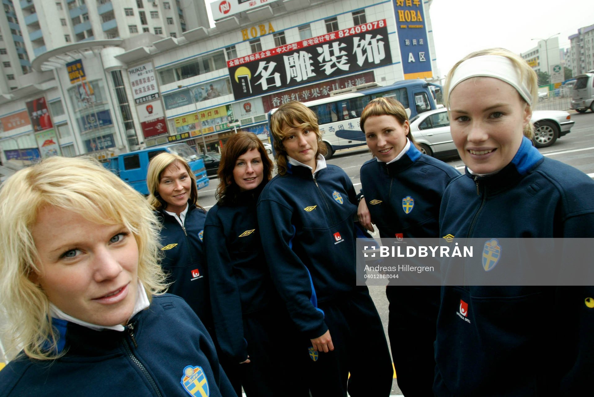 Anna Sjöström, Frida Östberg, Malin Moström, Sofia