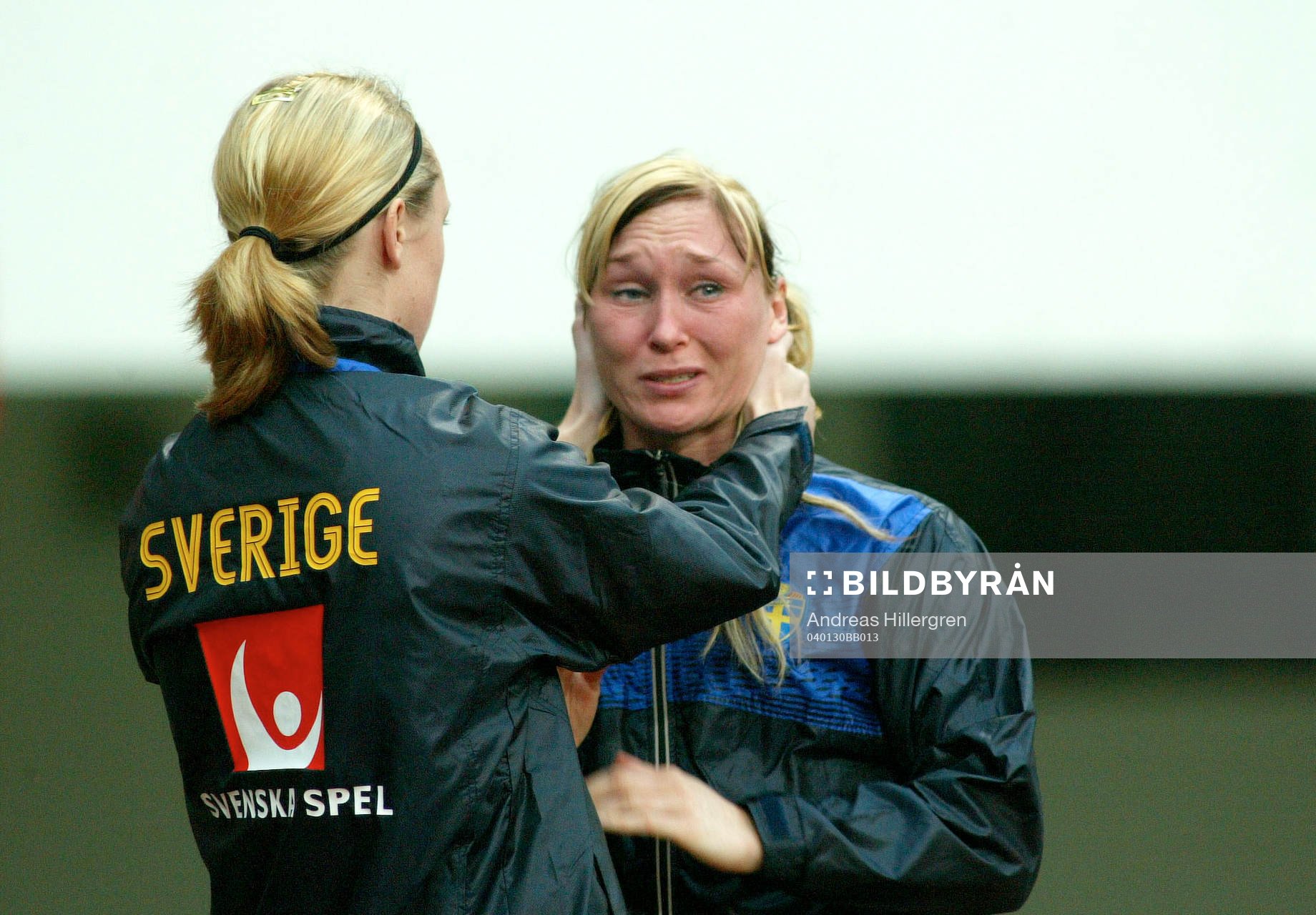 Frida Östberg, Sverige blev utbytt i andra halvlek och