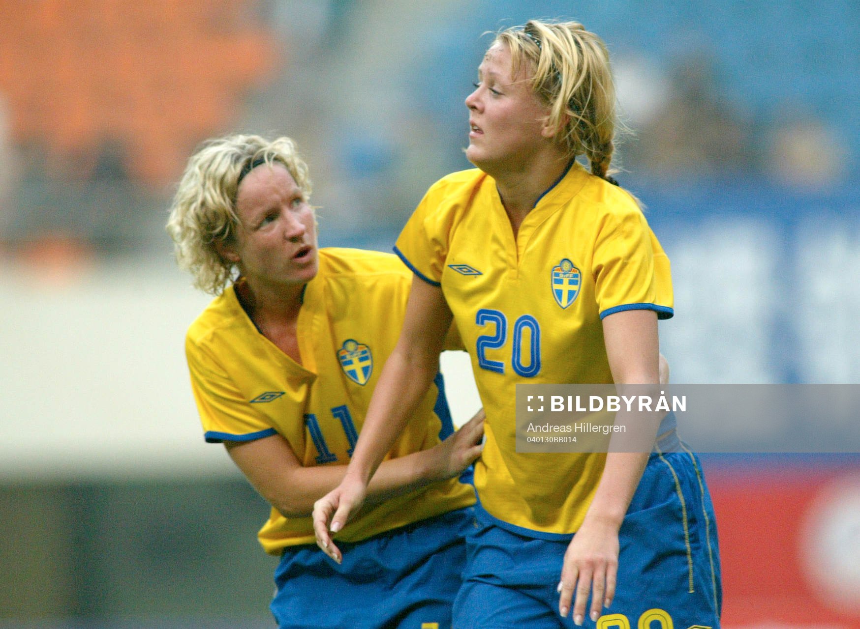 Victoria Svensson, Josefine Öqvist, Sverige