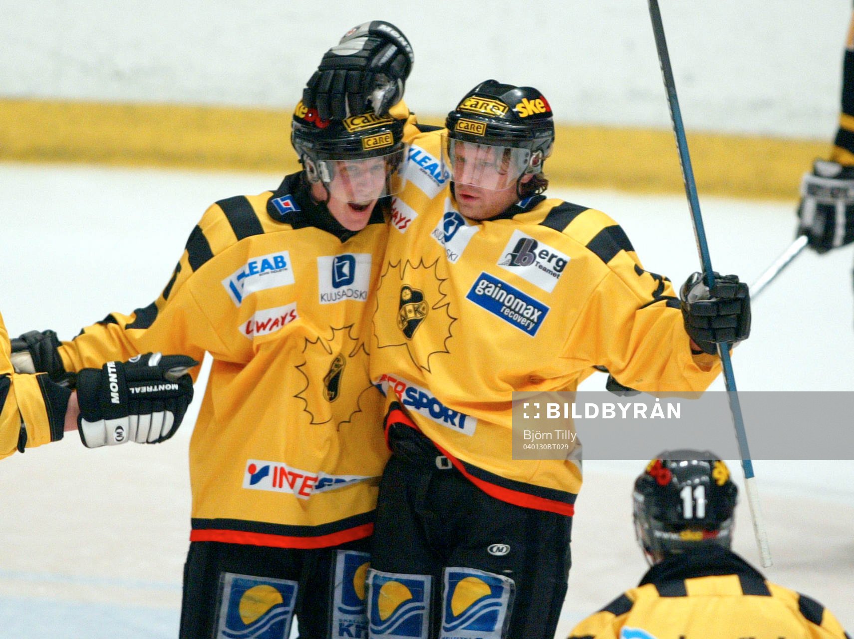 Fredrik Krekula och Tomi Hirvonen, Skellefteå, jubel