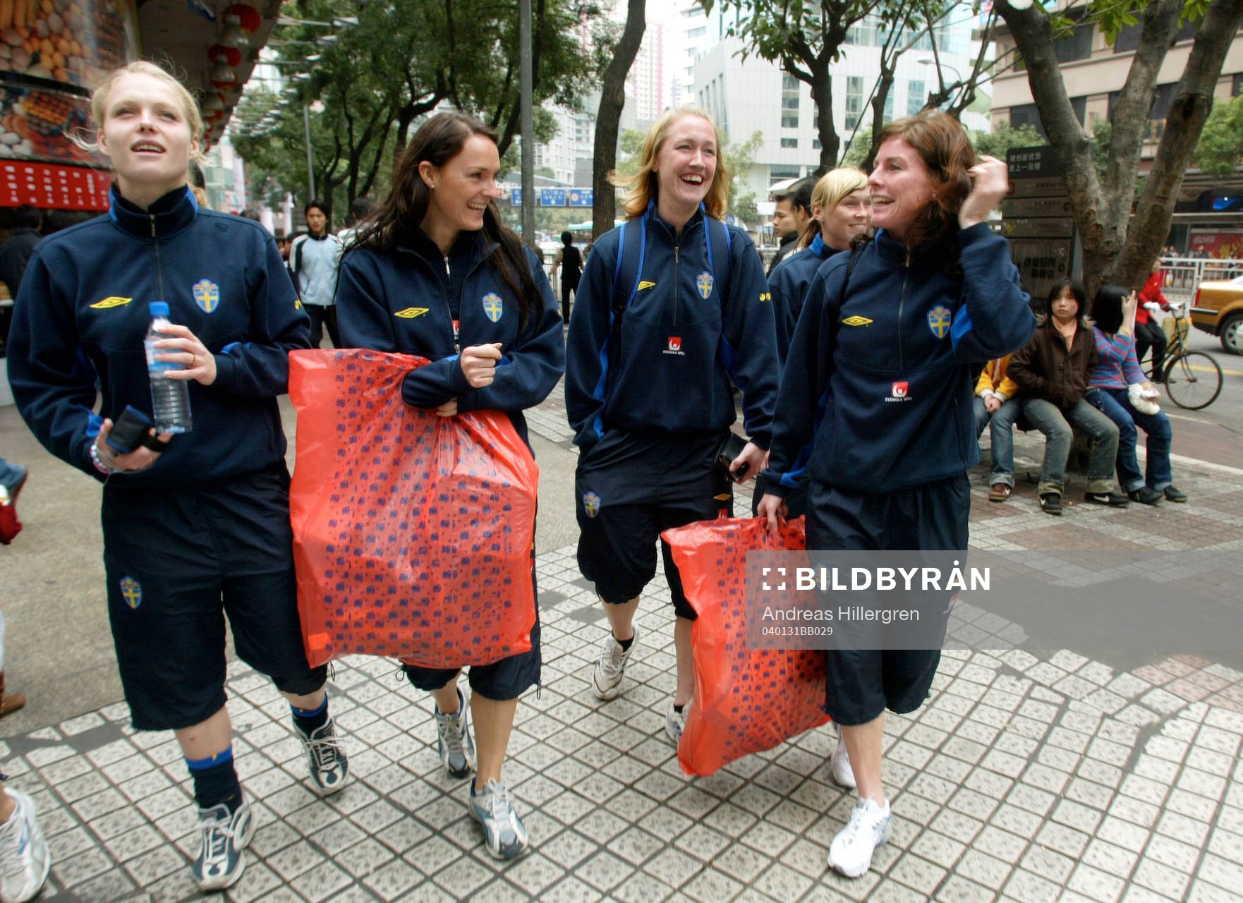 Elin Ekblom, Salina Olsson, Anna-Maria Eriksson och Malin