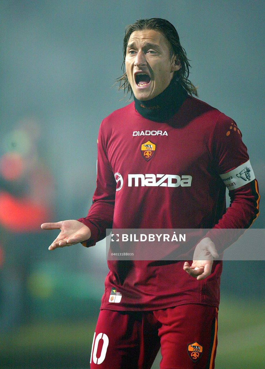 Brescia - Roma: Francesco Totti, Roma