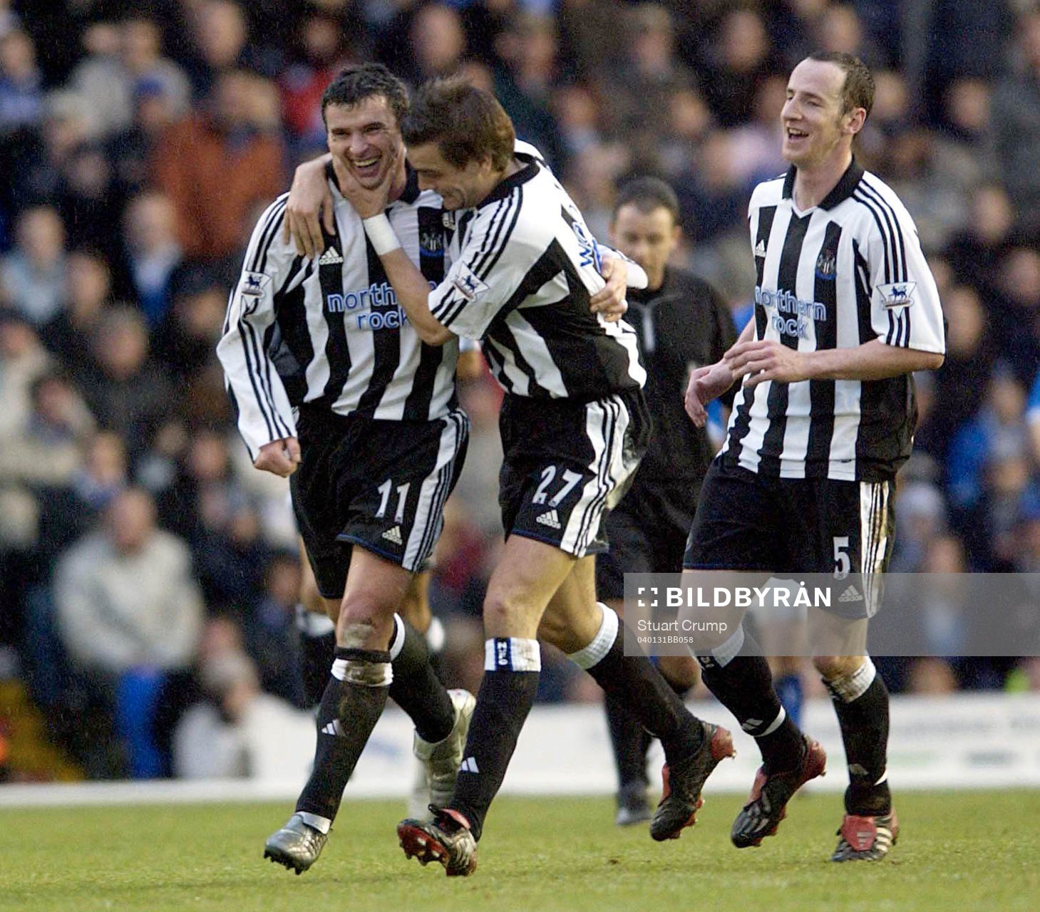 Gary Speed , Newcastle, jubel