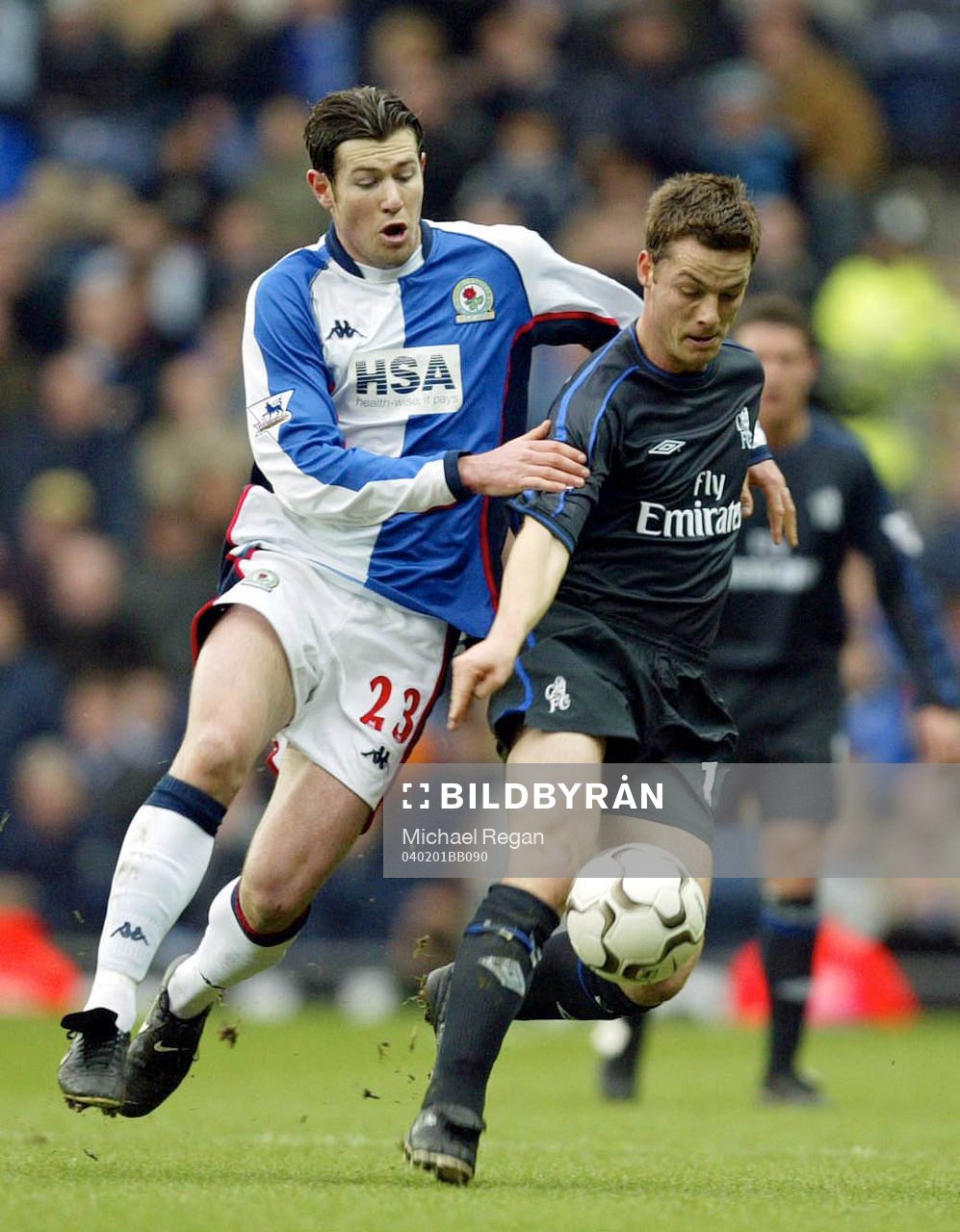 Scott Parker, Chelsea och Brett Emerton, Blackburn i