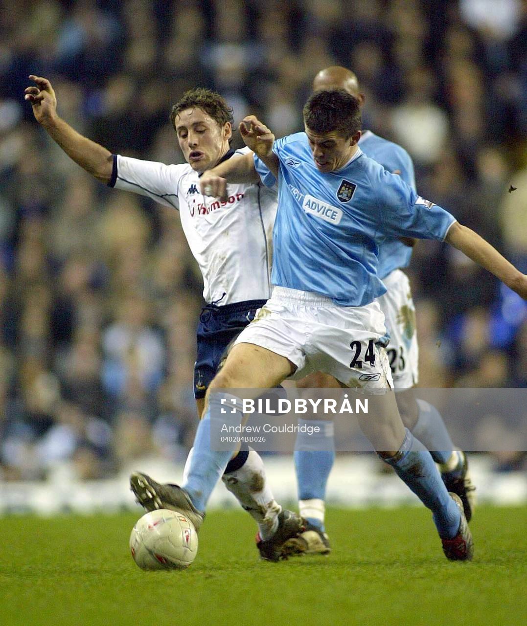  Michael Brown, Tottenham och Joey Barton - Manchester