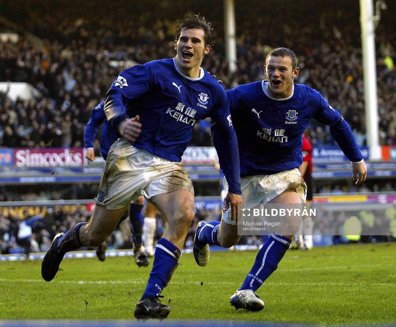 Fotboll, engelsk,  FA Barclaycard Premiership, Everton -