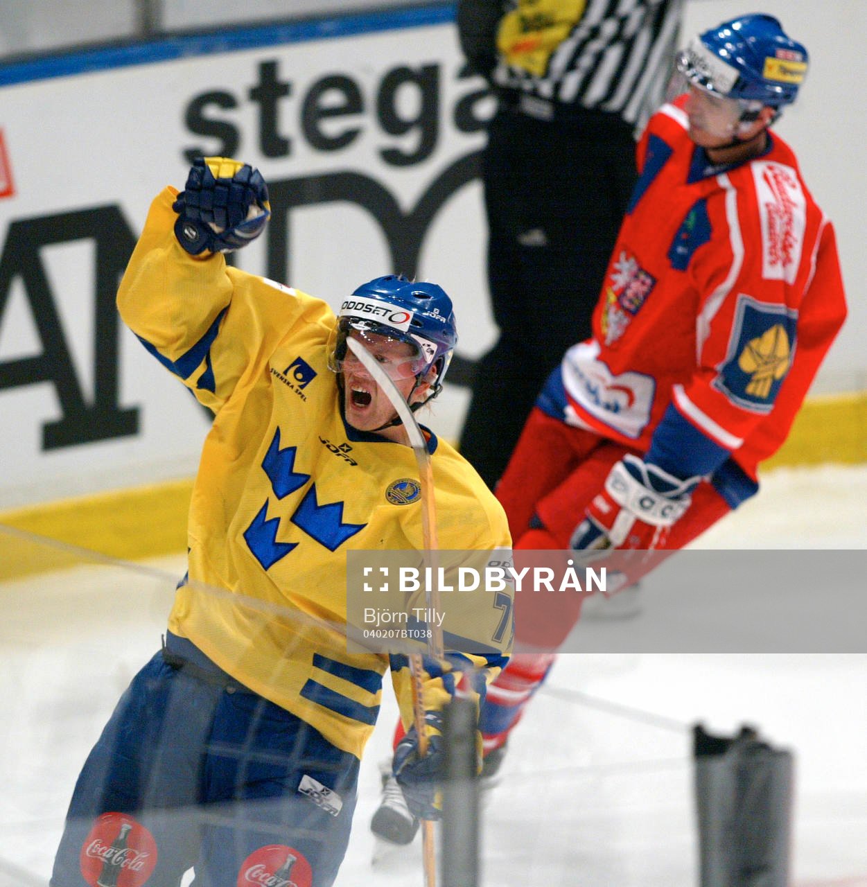 Johan Davidsson, Sverige jubel