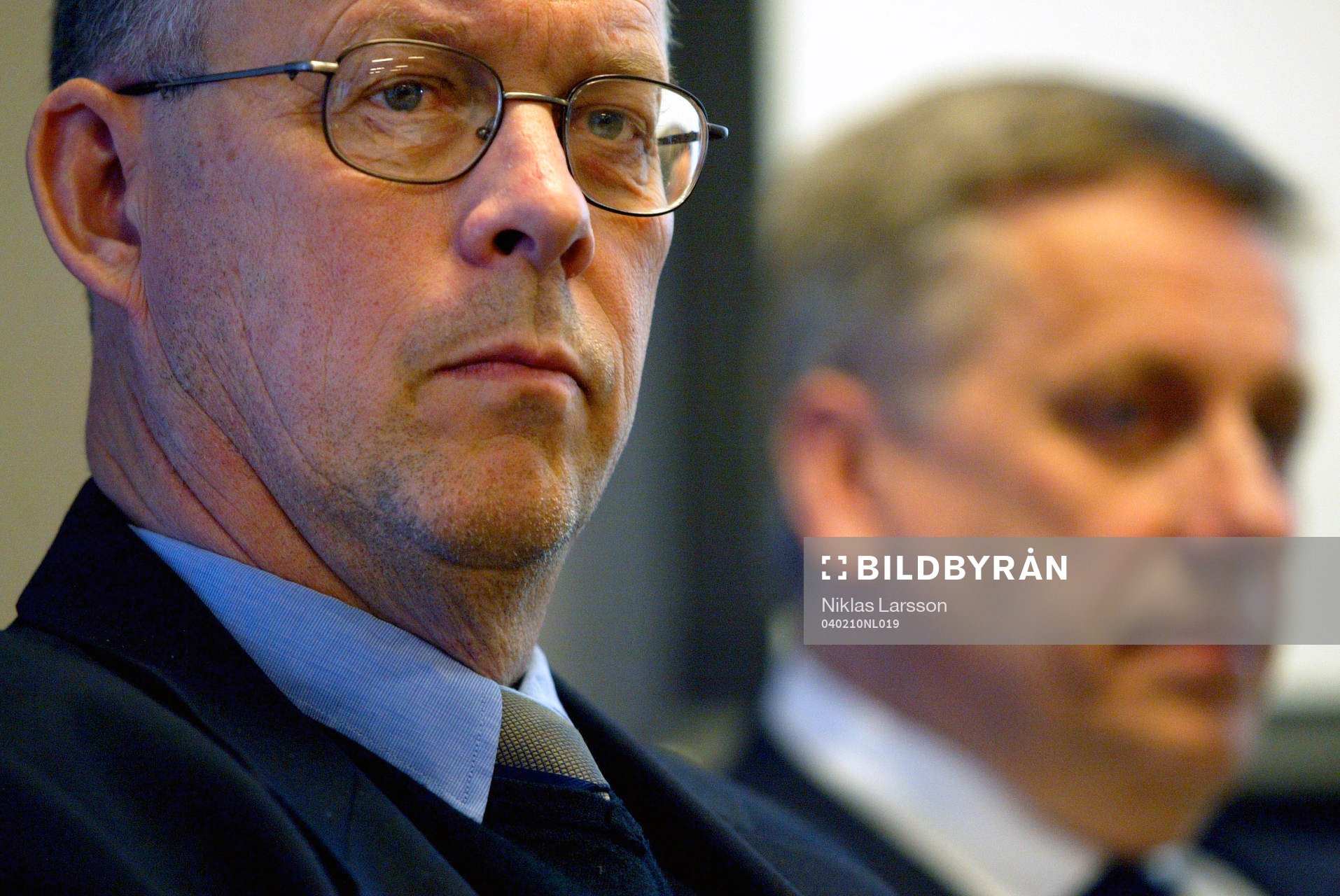 Tommy Söderberg och Lars Lagerbäck, förbundskapten
