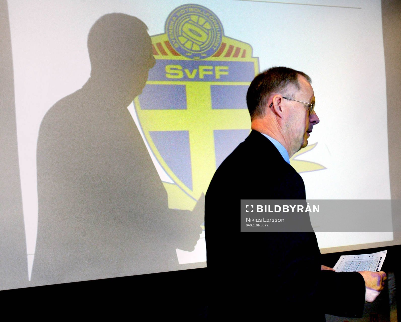 Lars Lagerbäck, förbundskapten Sverige presenterar