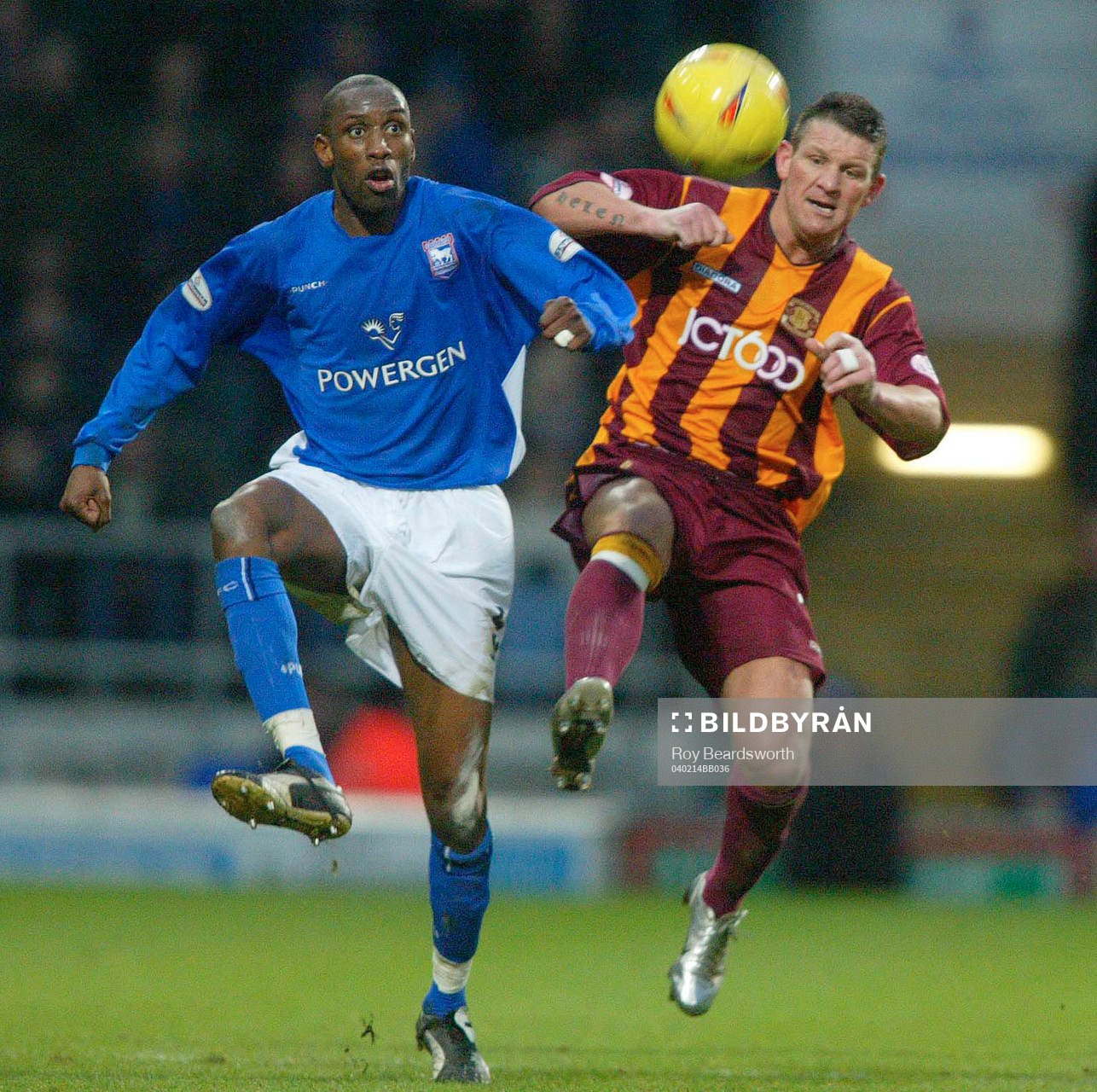  Drissa Diallo, Ipswich och Dean Windass, Bradford 