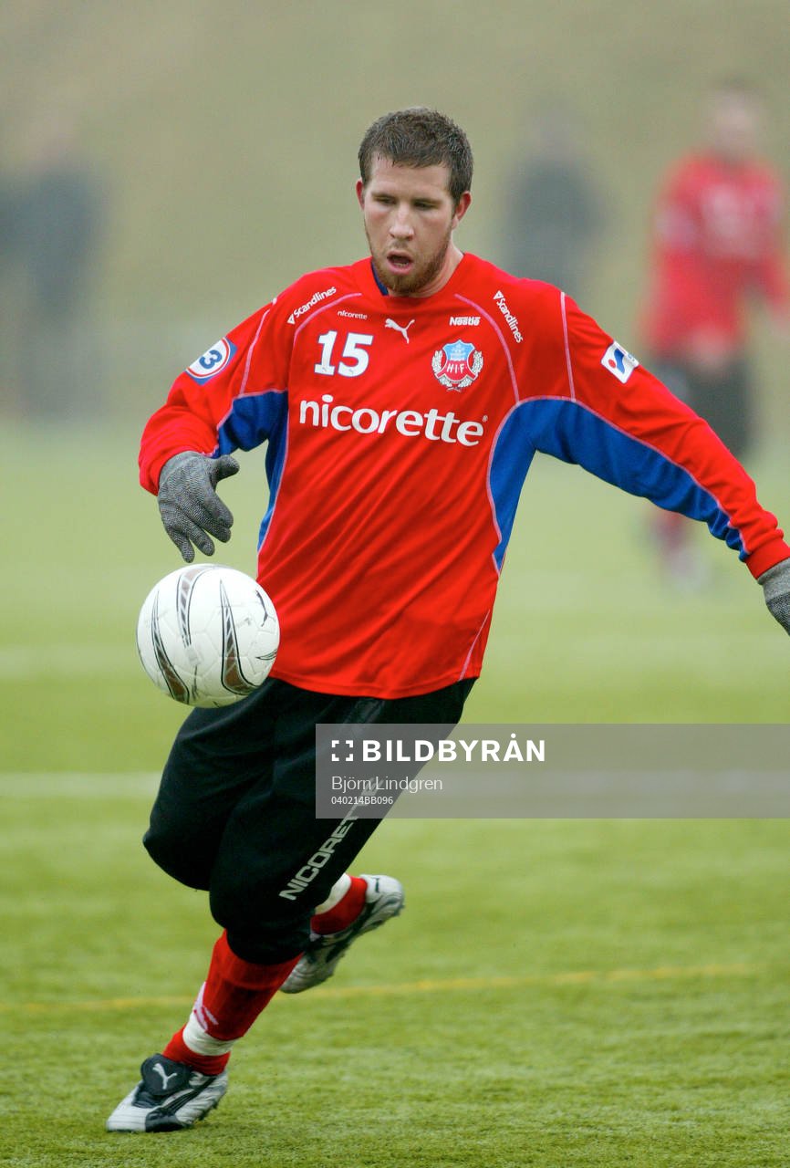 Fotboll, Träningsmatch, Mattias Lindström, Helsingborg