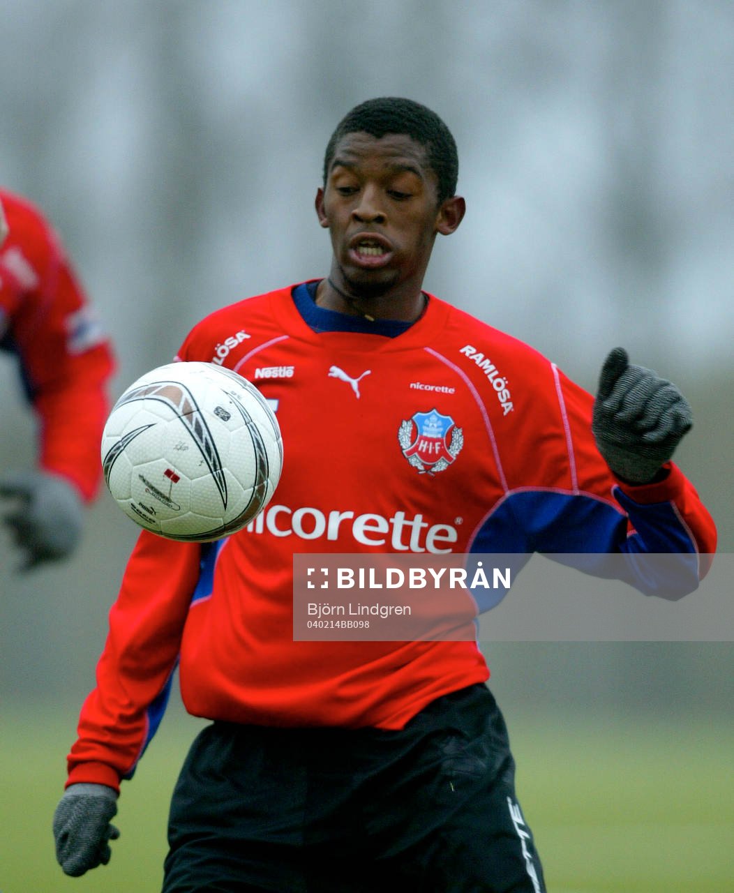 Fotboll, Träningsmatch, Thando Mngomeni, Helsingborg