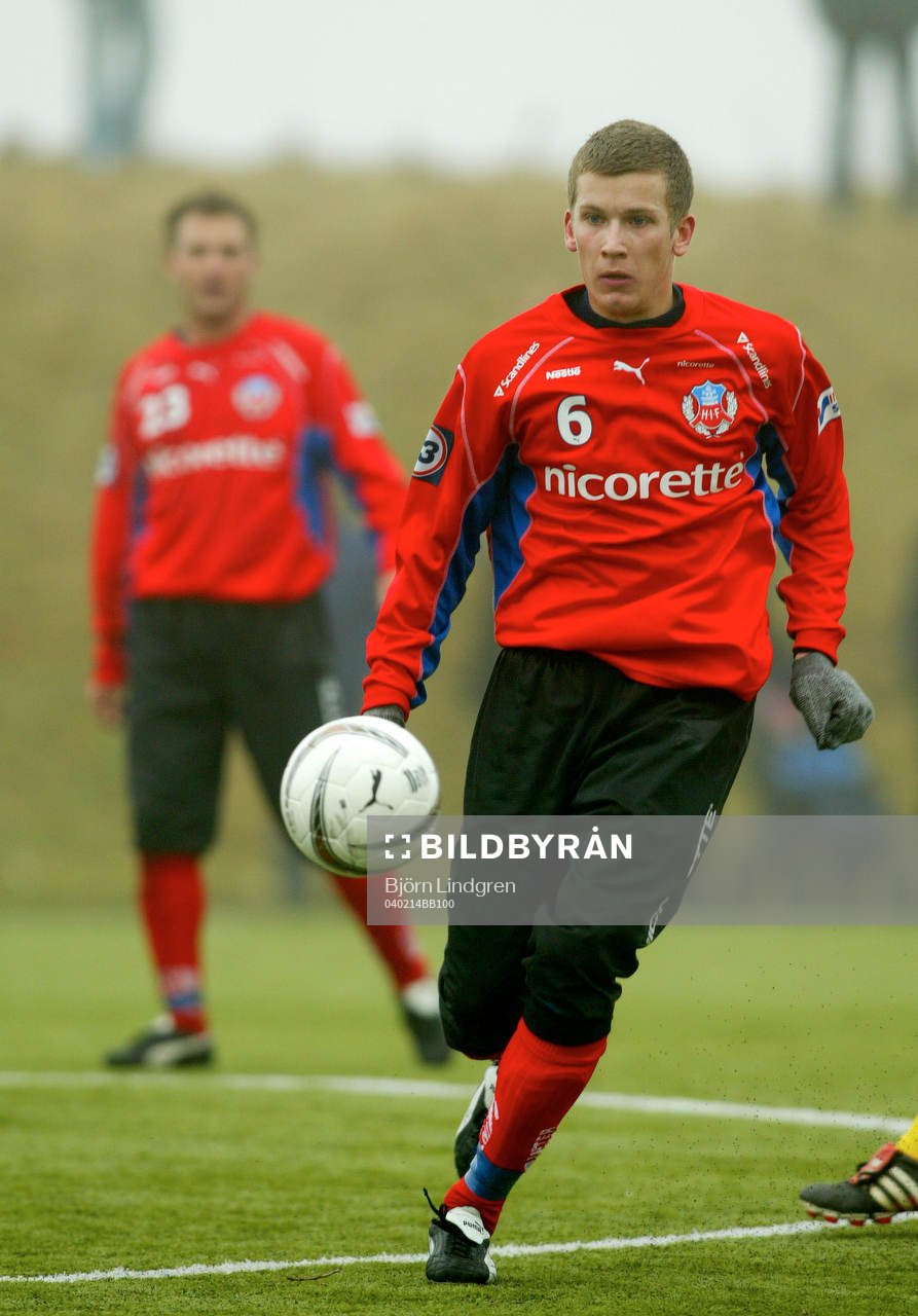 Fotboll, Träningsmatch, Tobias Johansson, Helsingborg
