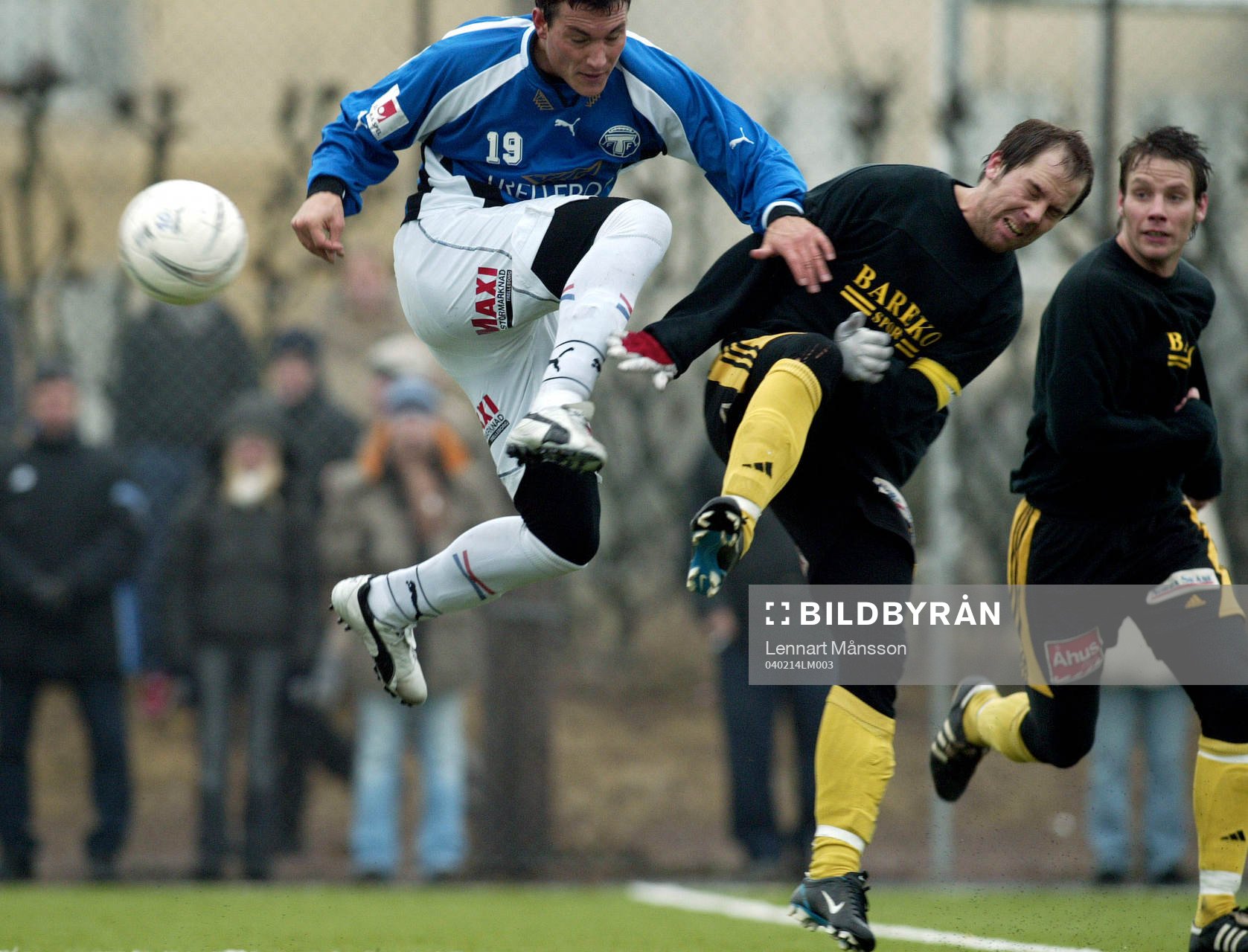 Ivan Skiljo, Trelleborg får en tryckare Martin Nilsson,