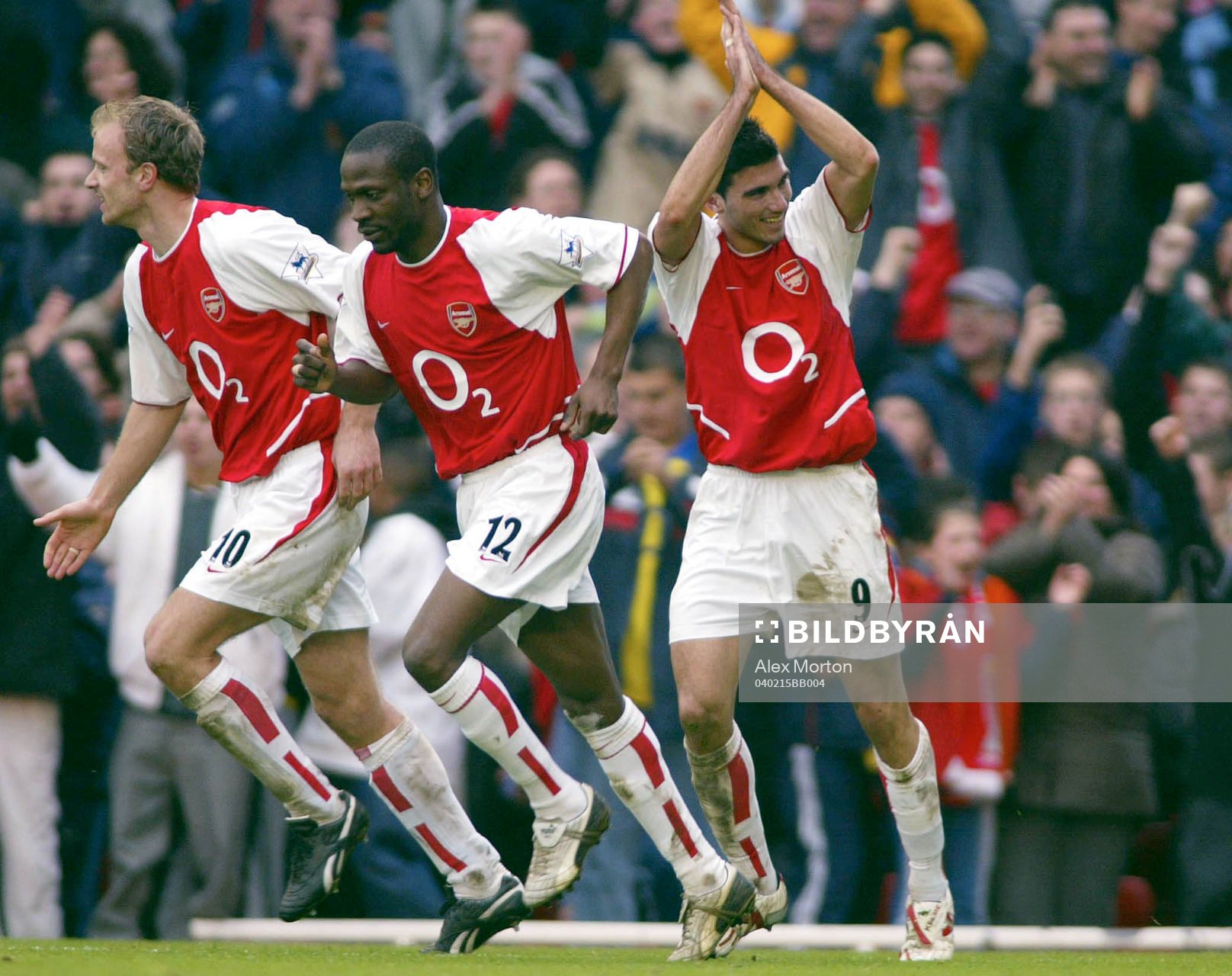  Jose Antonio Reyes, Arsenal. Jubel, glädje.