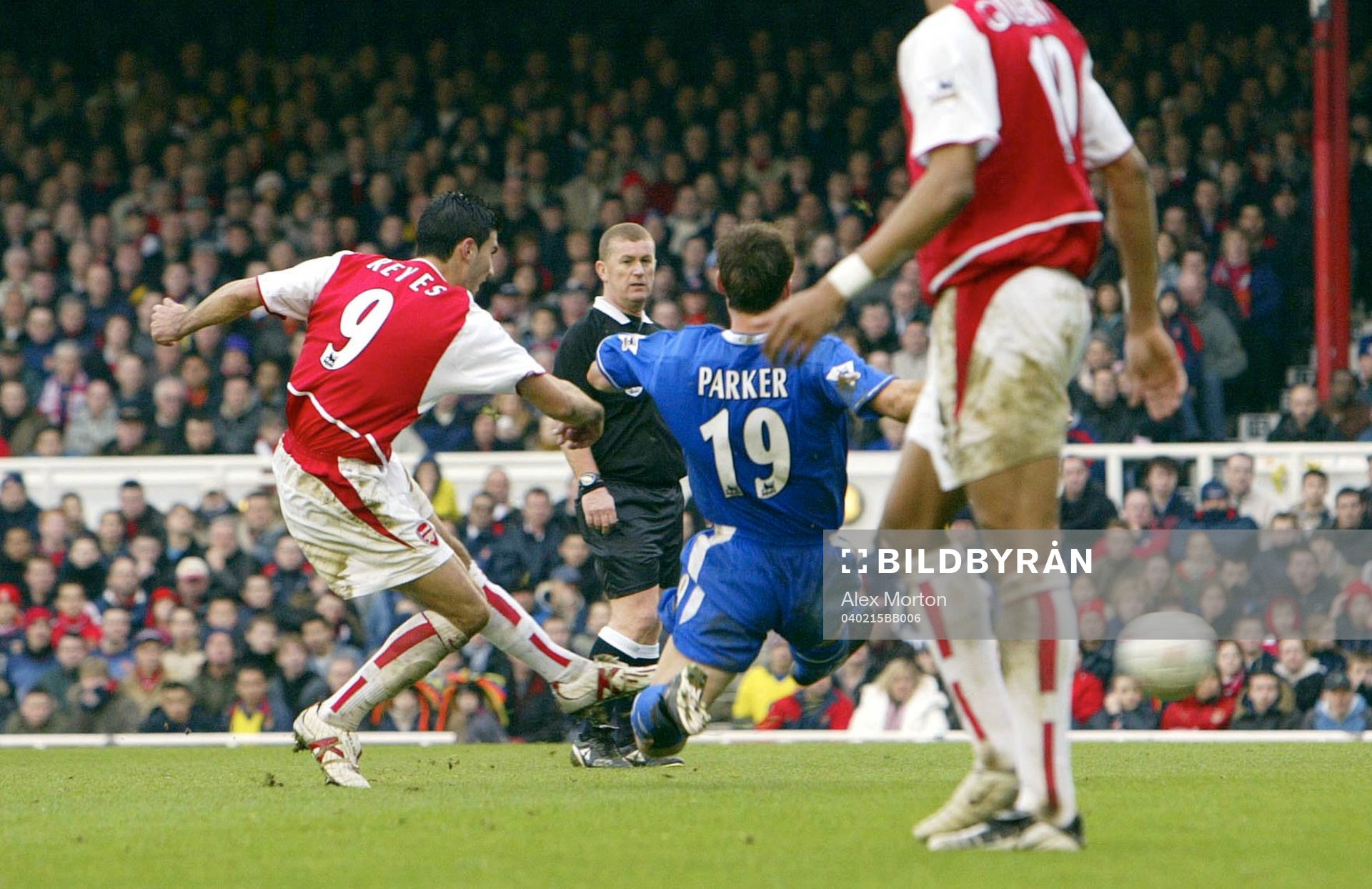 Jose Antonio Reyes, Arsenal gör 1-0