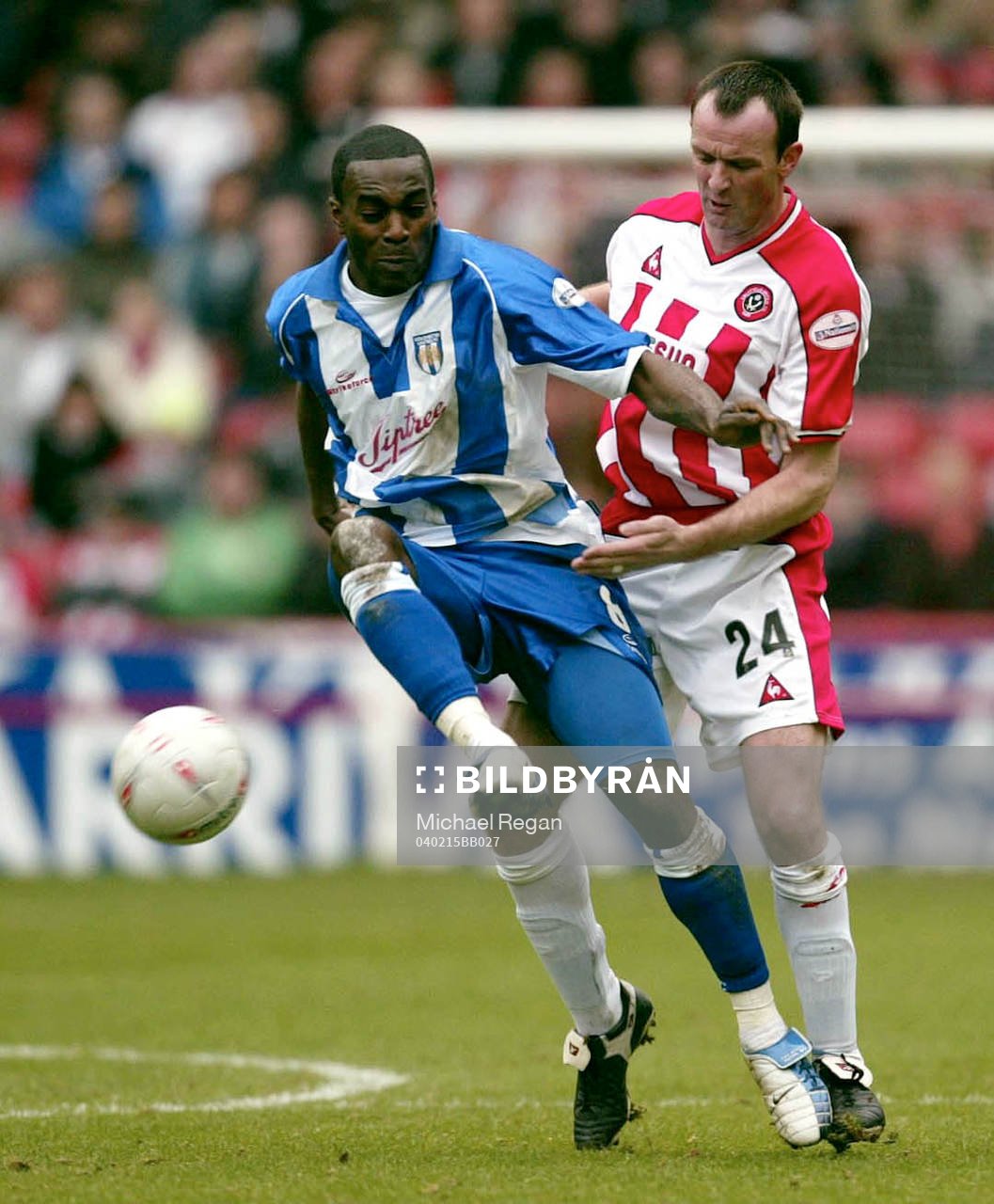 Thomas Pinault, Colchester och Mike Whitlow, Sheffield