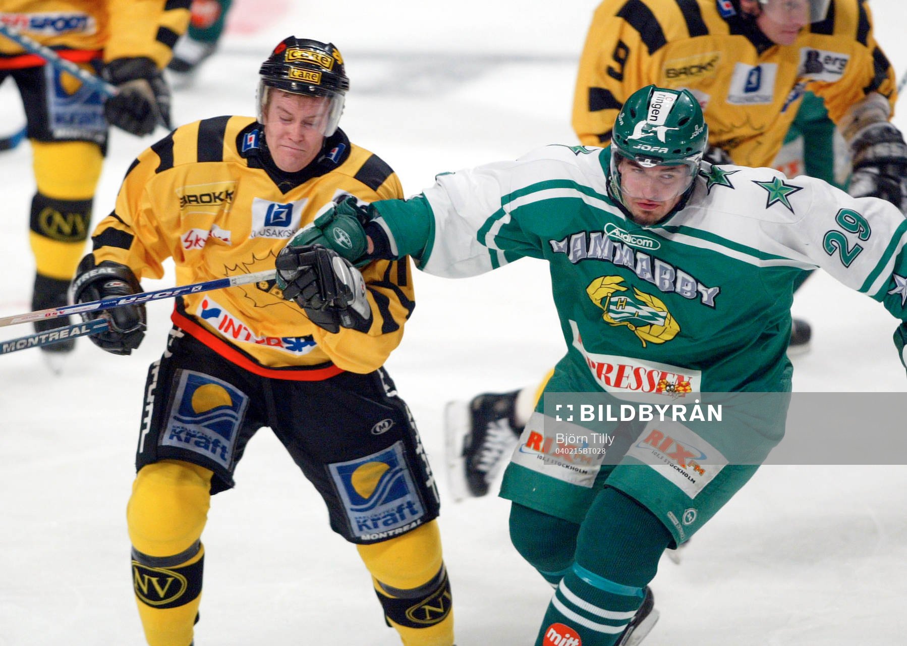 Johan Ramstedt, Skellefteå och Adam Borzecki, Hammarby