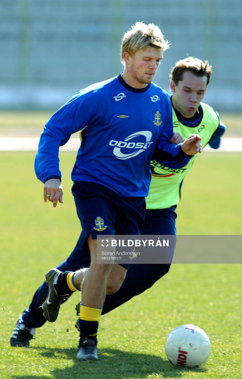 Marcus Allbäck, Sverige