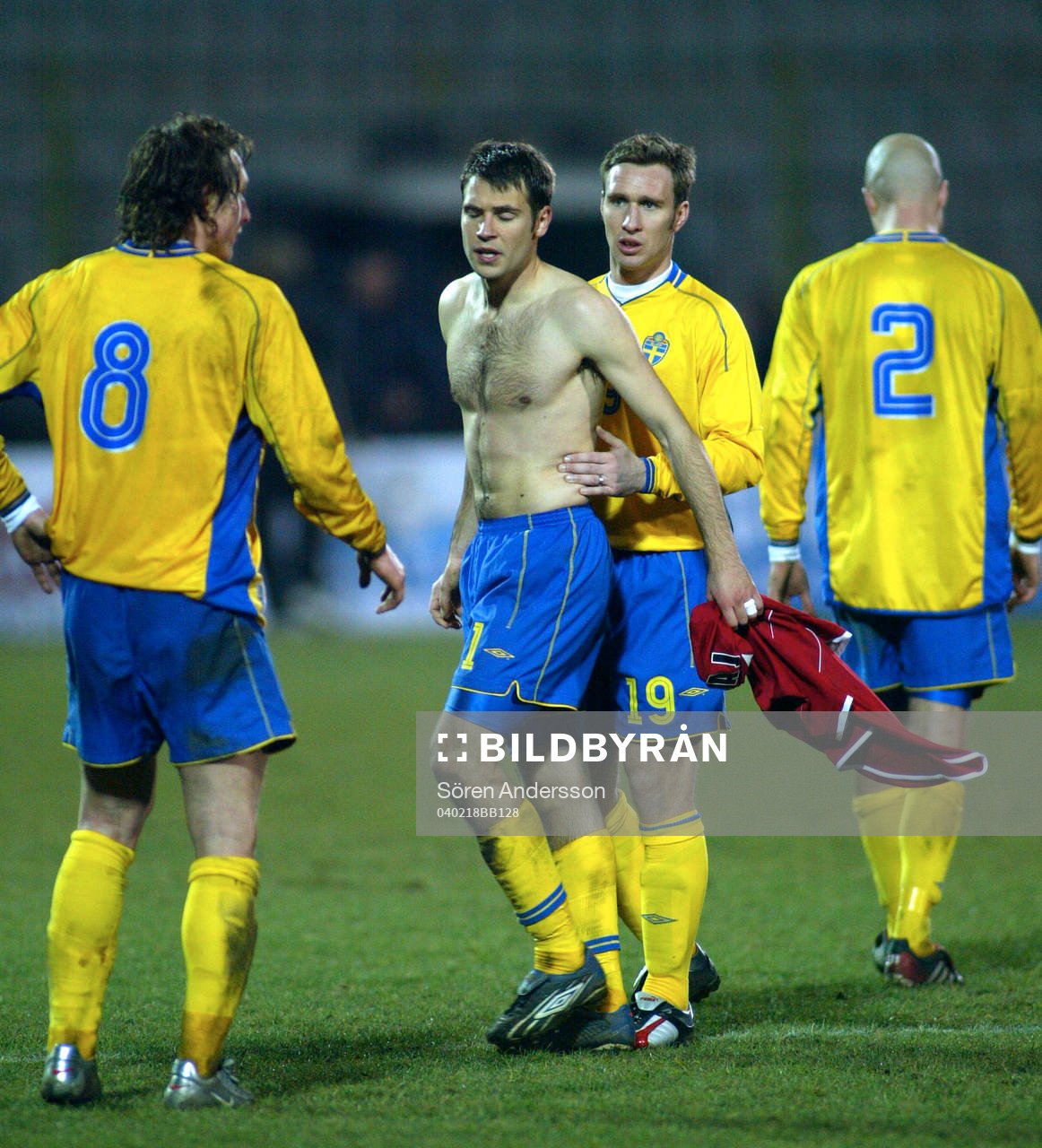 Stefan Selakovic, Kim Källström och Niklas Skoog,