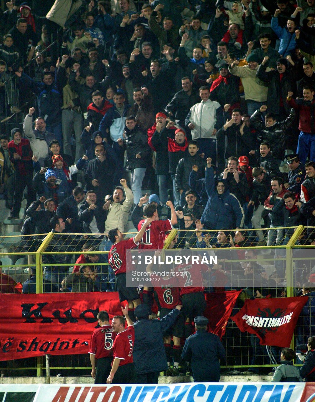 Jubel, Albanien