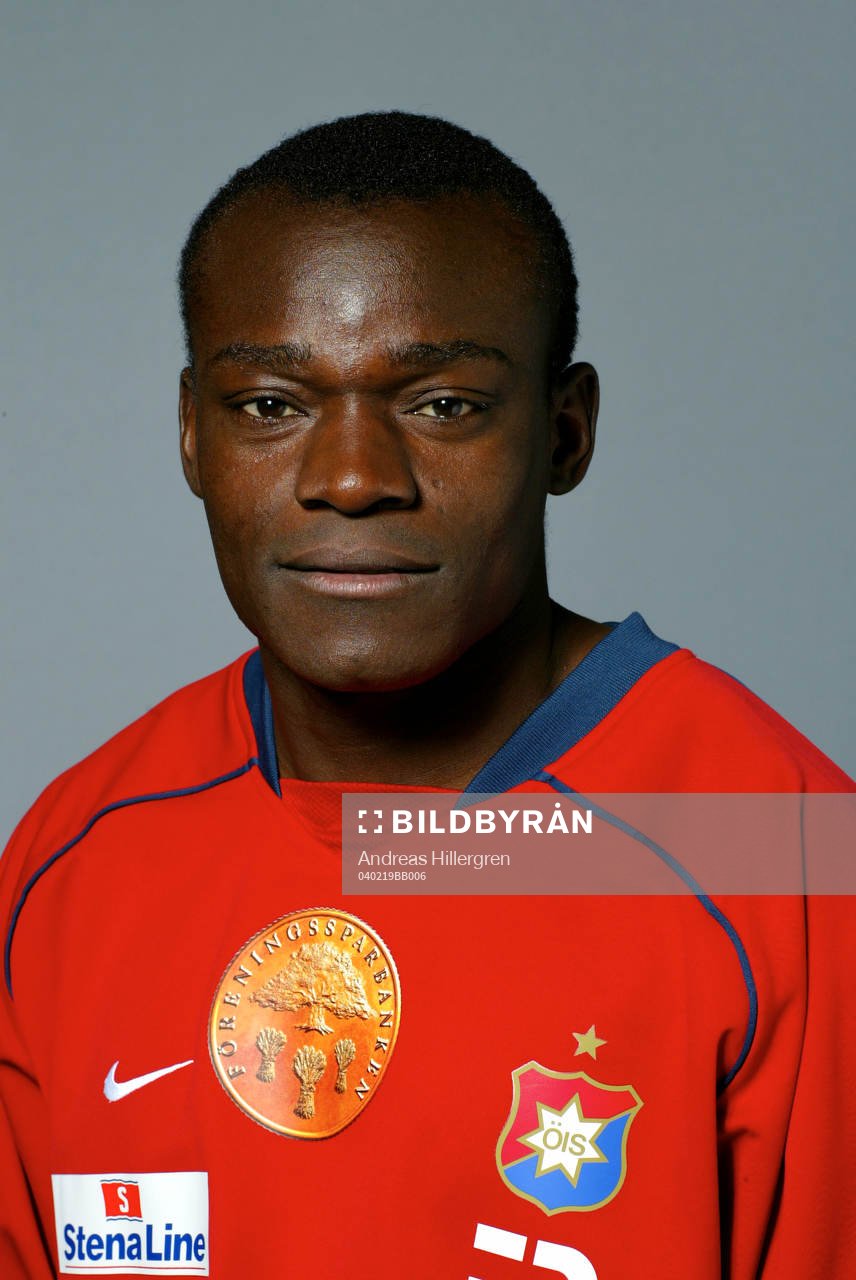 19 Fotboll, Allsvenskan, Porträtt, Örgryte, Edwin Phiri