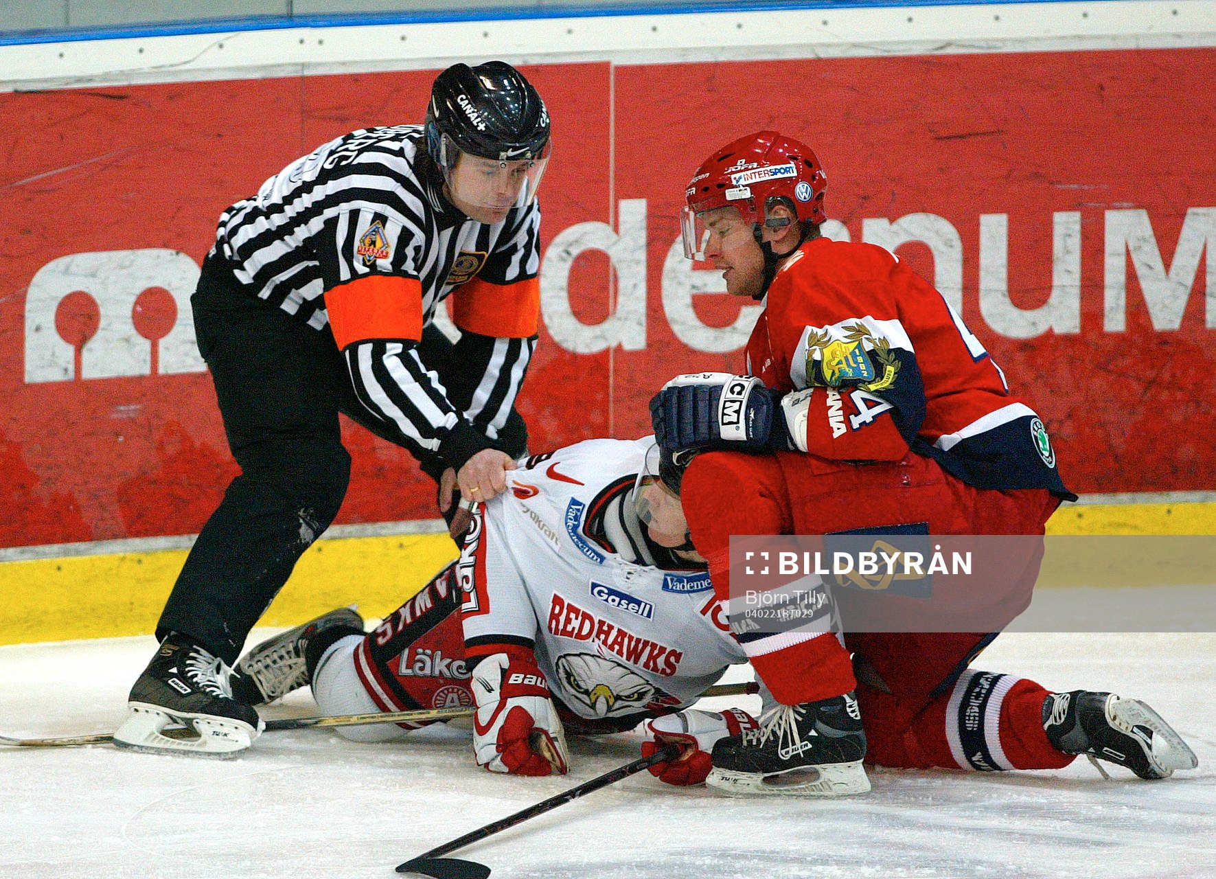 Patrik Sjöberg, domare, Jesper Mattsson, Malmö och Anders