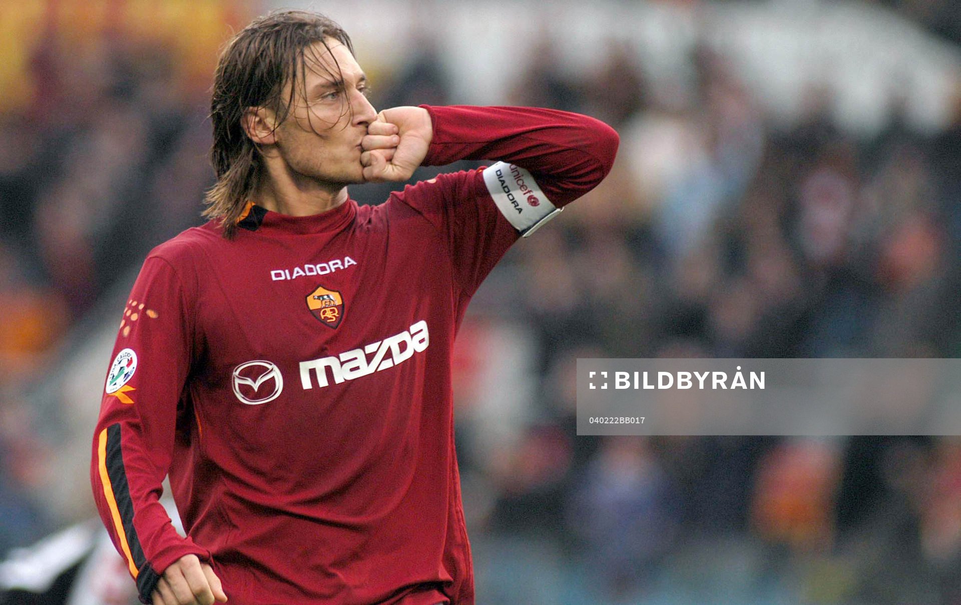 Roma - Siena: Francesco Totti, Roma