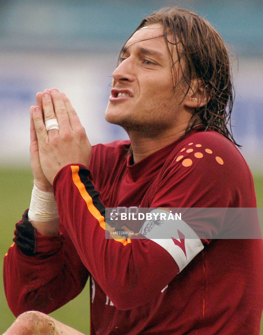 Roma - Siena: Francesco Totti, Roma