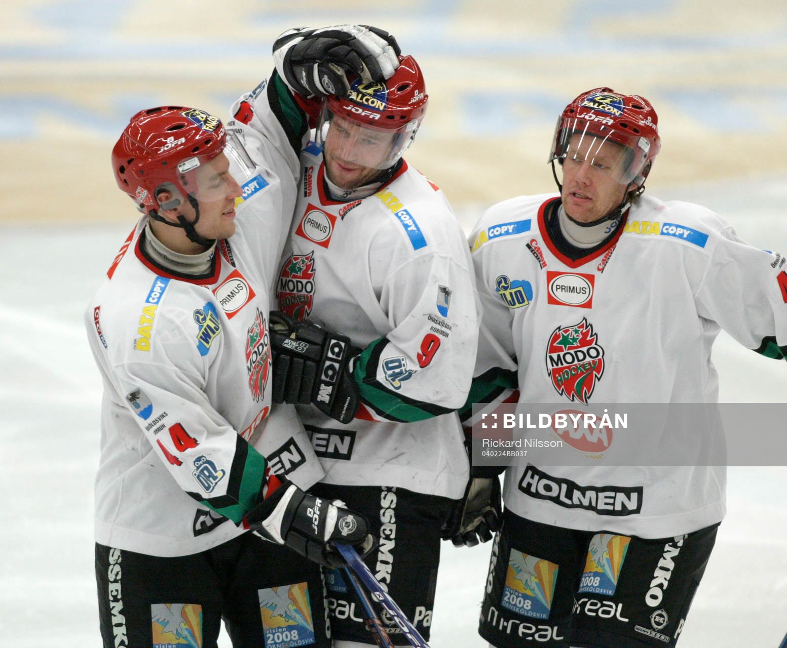 Magnus Wernblom, Modo, tre-målsskytt. Här med Peter