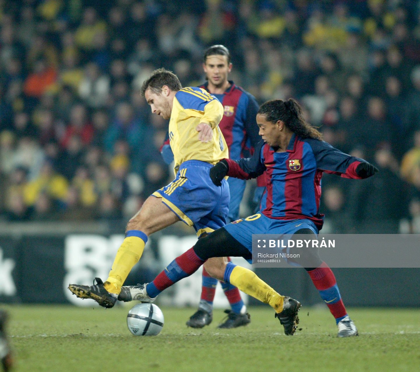 Ronaldinho, Barcelona och Andreas Jakobsson, Bröndby