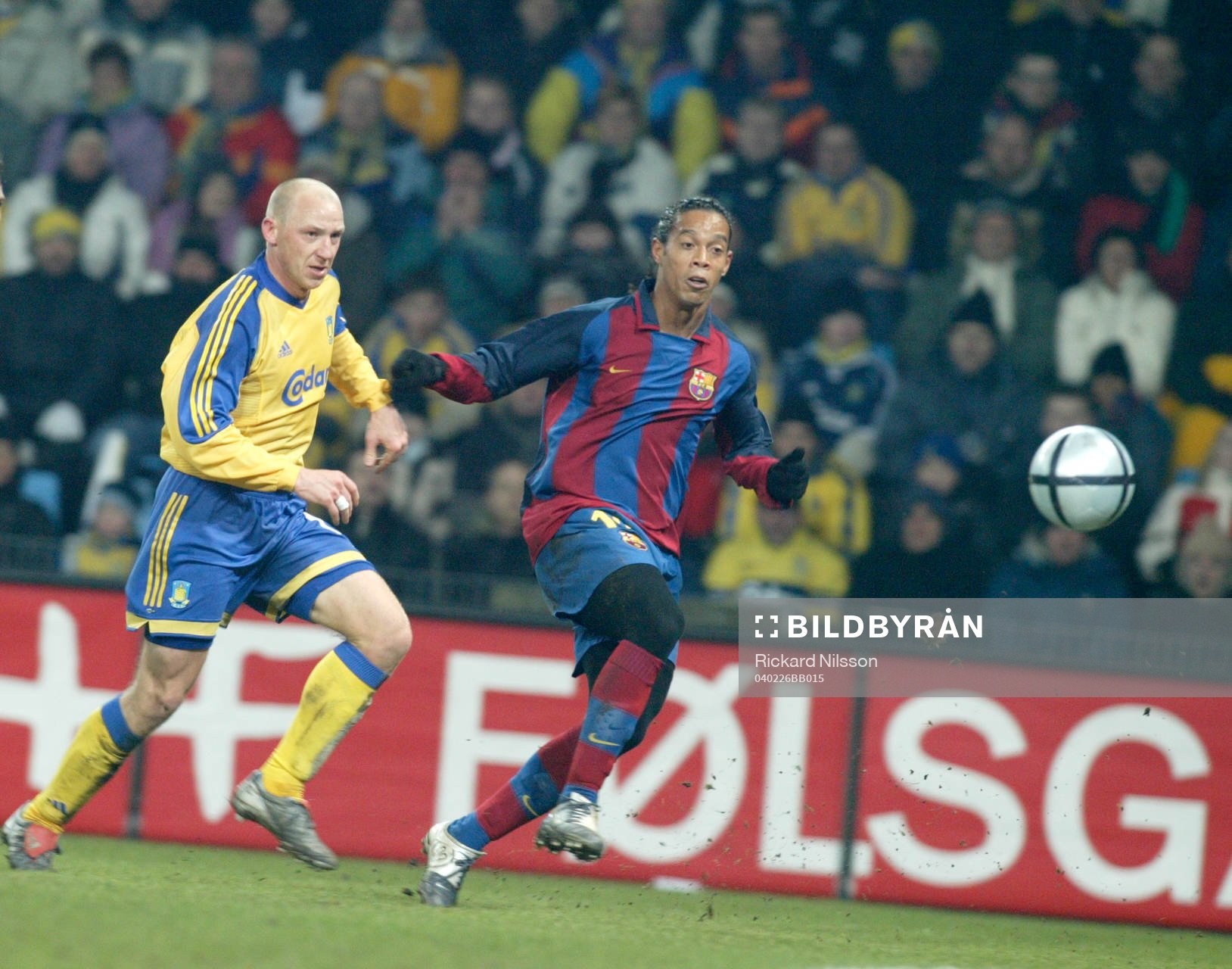 Ronaldinho, Barcelona och Dan Anton Johansen, Bröndby