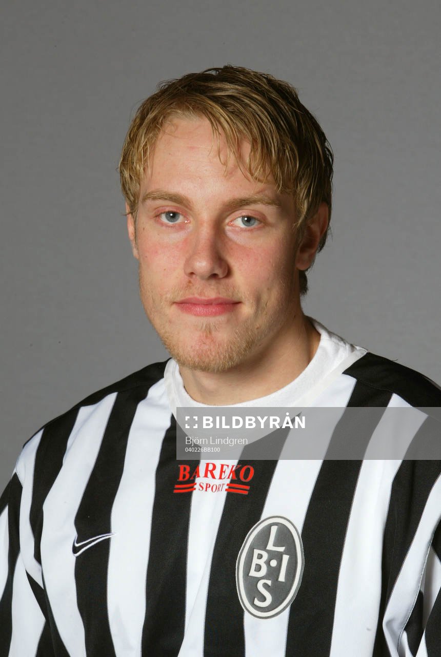 Fotboll, Allsvenskan, Landskrona, Porträtt, Johnny Lundberg