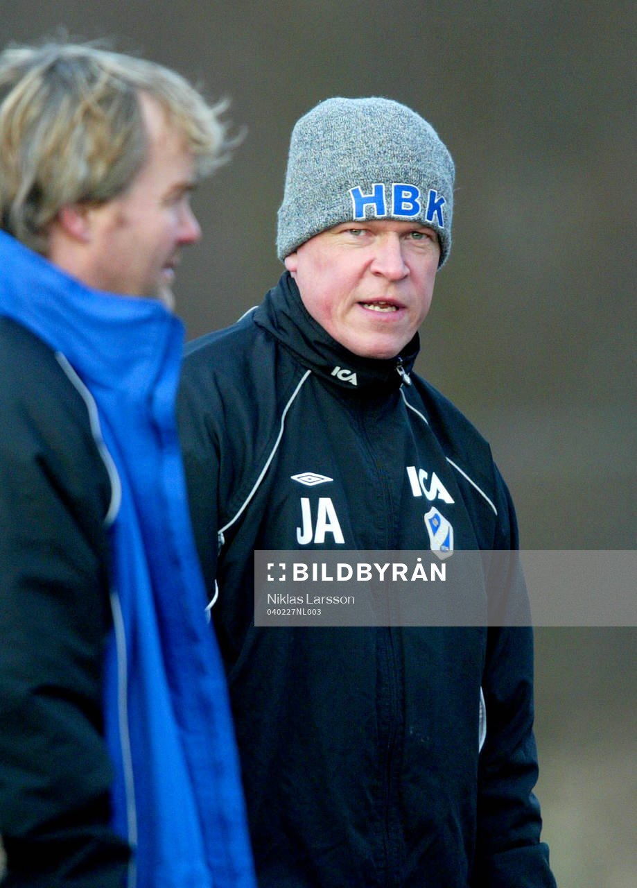 Jan Andersson, tränare halmstad