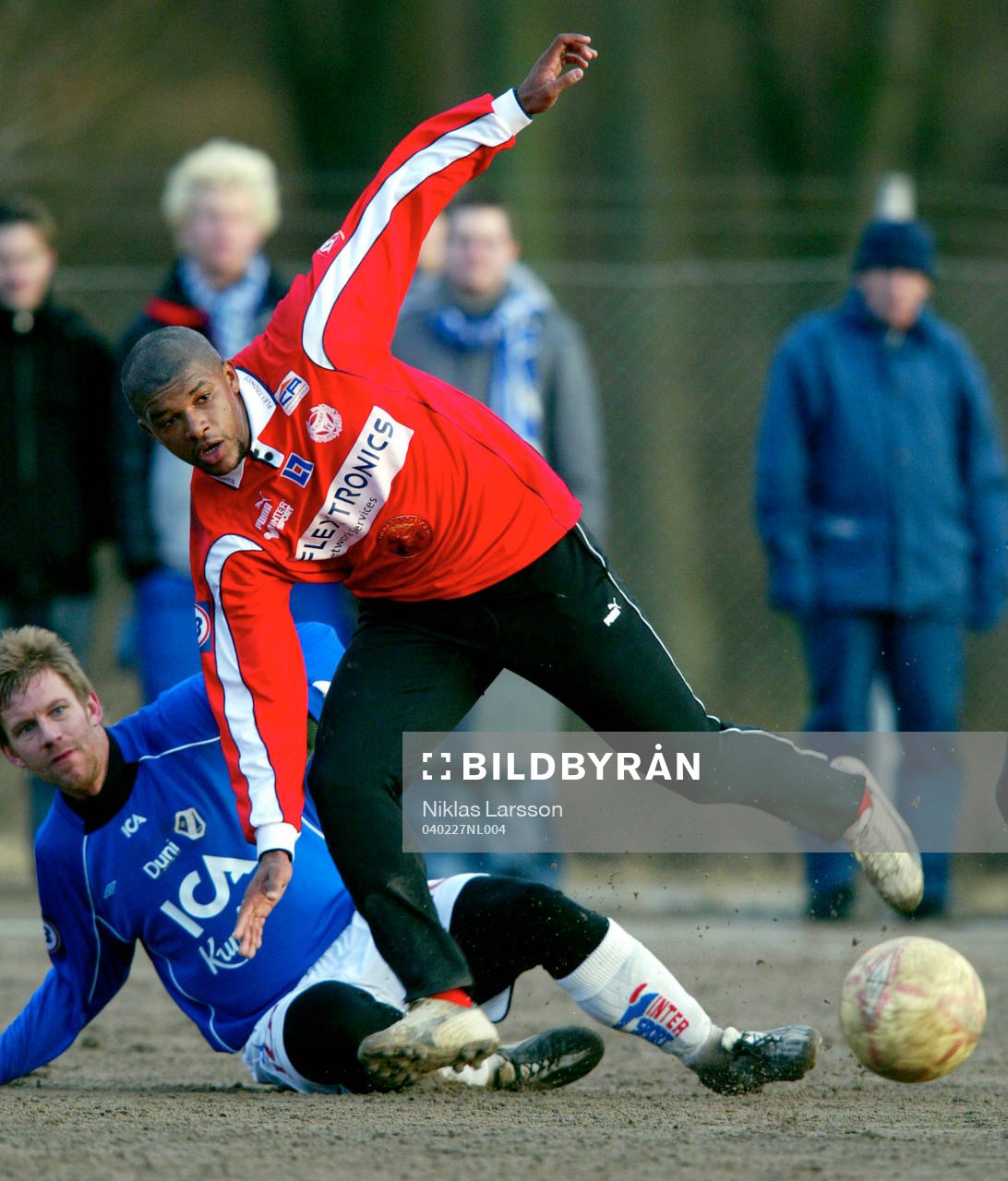 Dede, Kalmar och Tommy Jönsson, Halmstad